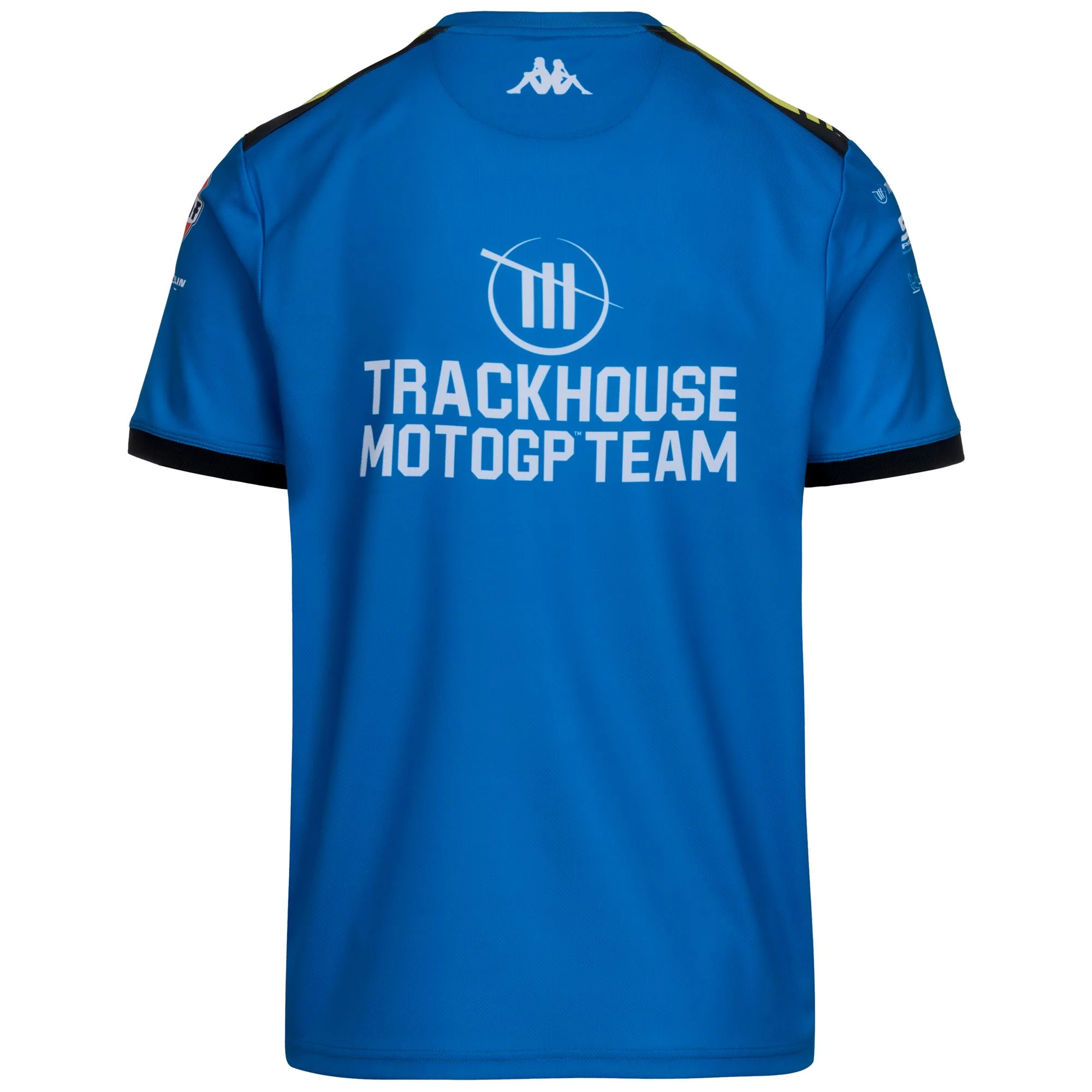 AMIRILORE TRACKHOUSE - Active Jerseys - Shirt - Man - BLUE DIVA-GREY ANTRACHITE-NEON YELLOW - Image 3