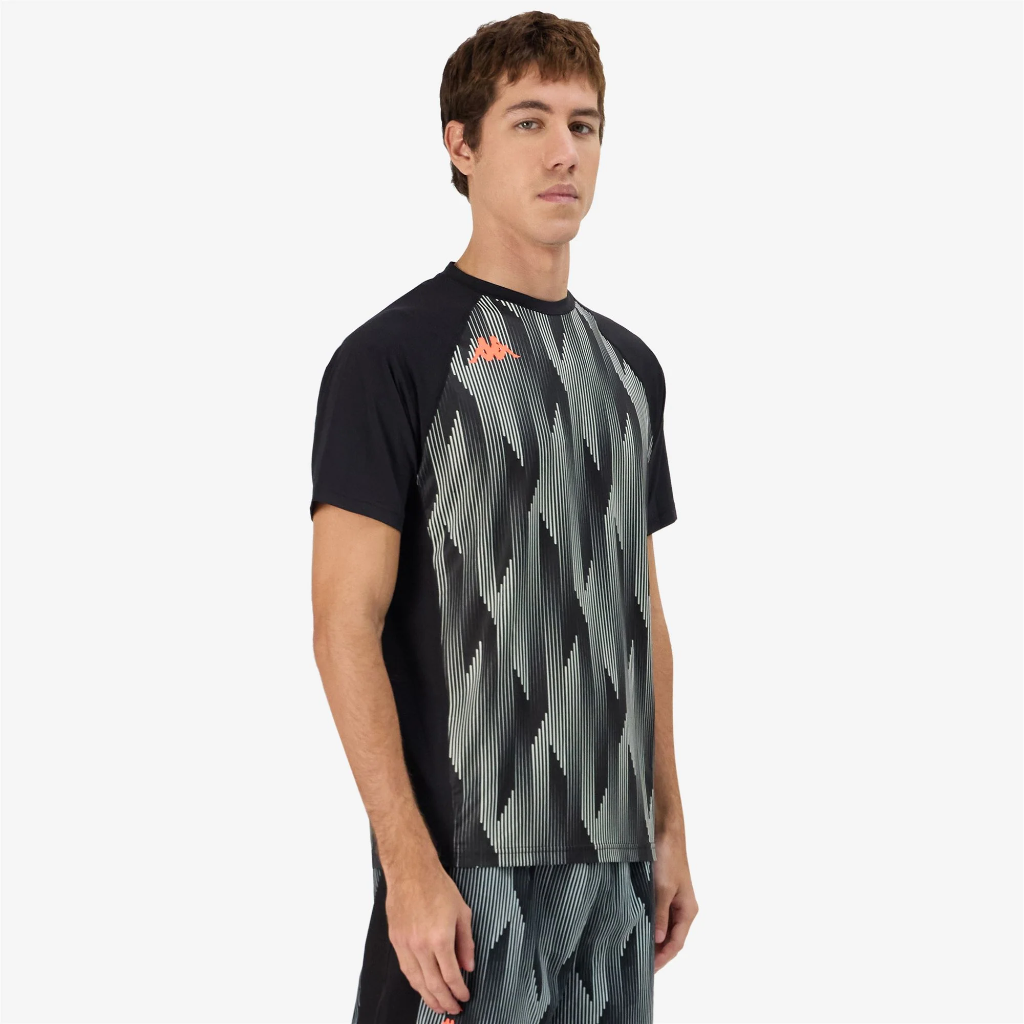 KOMBAT GILON - Active Jerseys - Shirt - Man - BLACK-GREY BEAUTY-GREY BARELY - Image 7