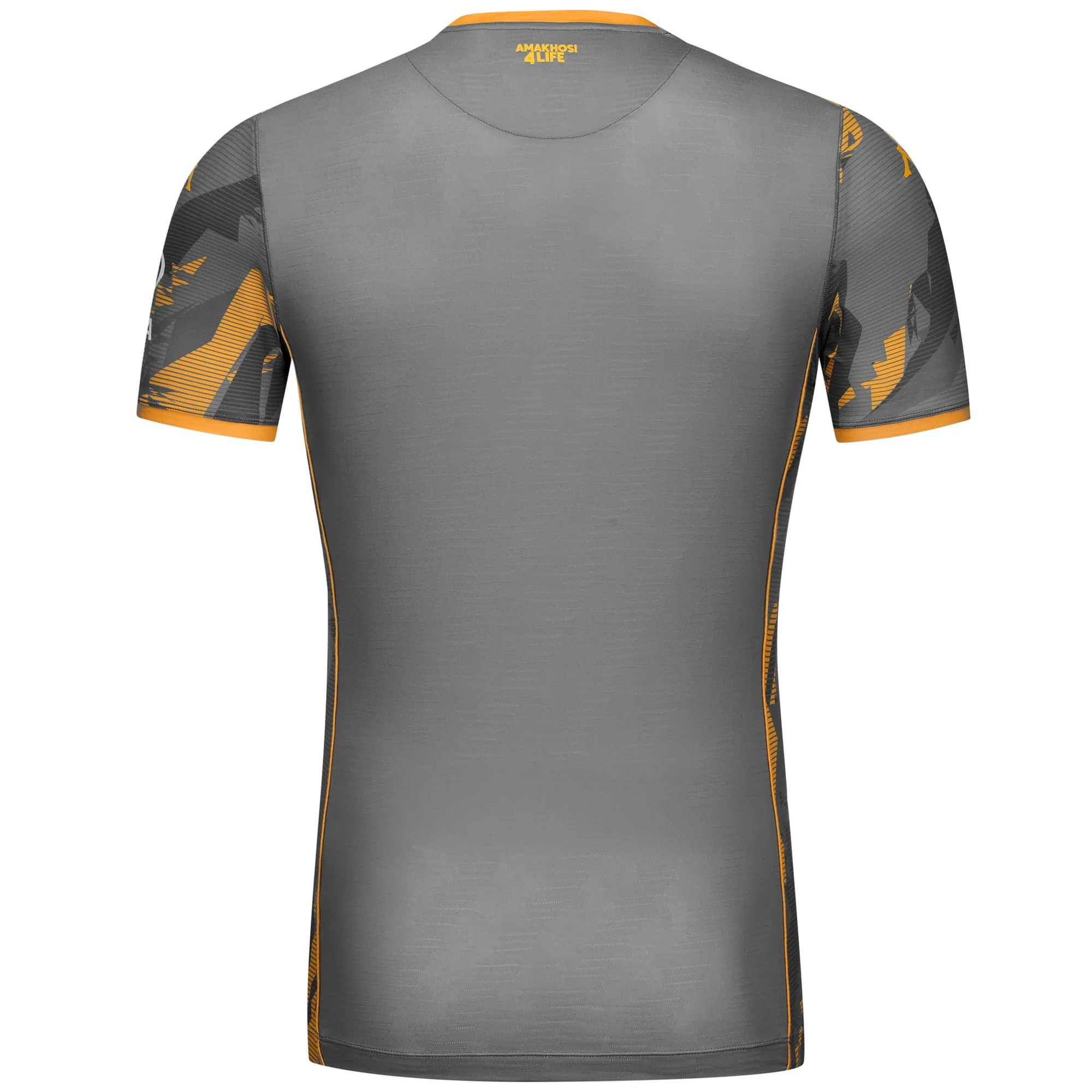 KOMBAT PRO 2026 AWAY AM - Active Jerseys - Shirt - Man - GREY CHARCOAL-YELLOW SAFFRON-SPONSOR - Image 3