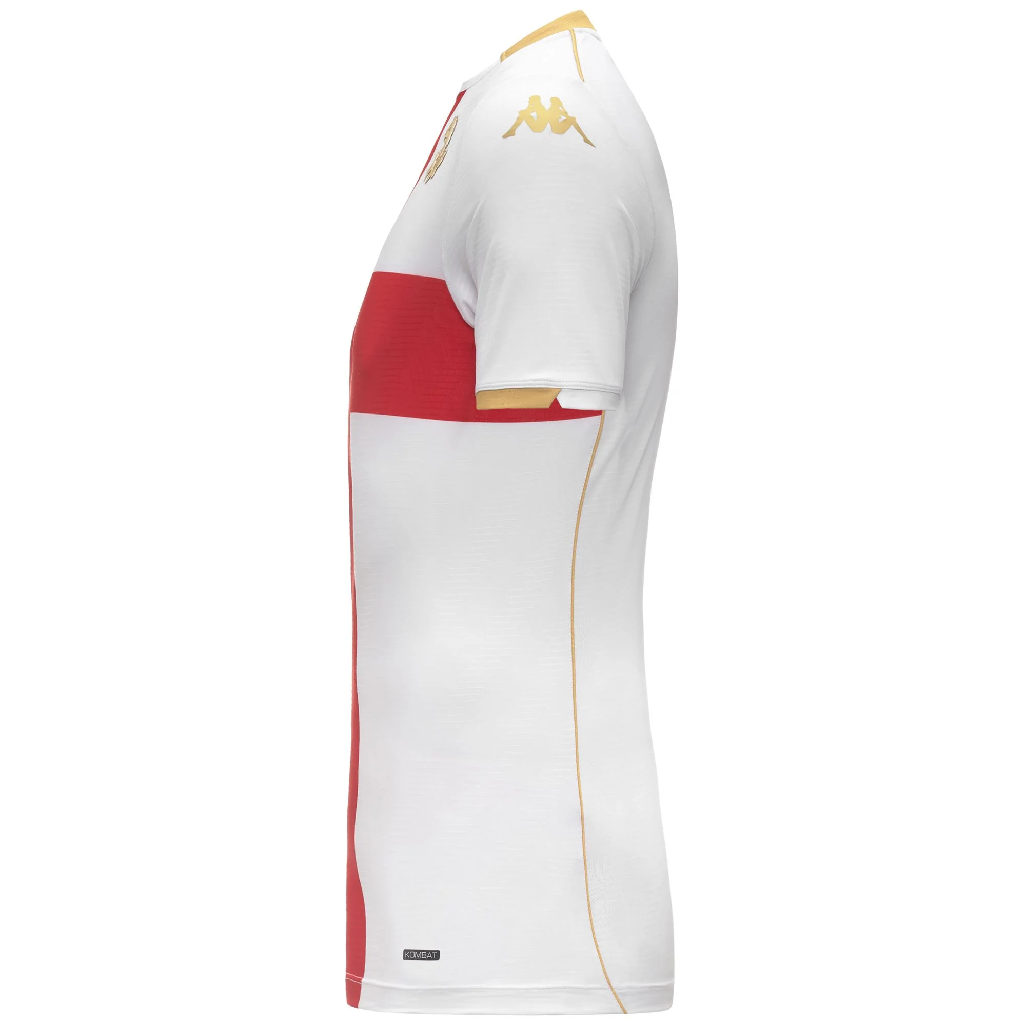 KOMBAT PRO 2026 AWAY GENOA - Active Jerseys - Shirt - Man - WHITE-RED BLAZE-YELLOW GOLD RICH - Image 4