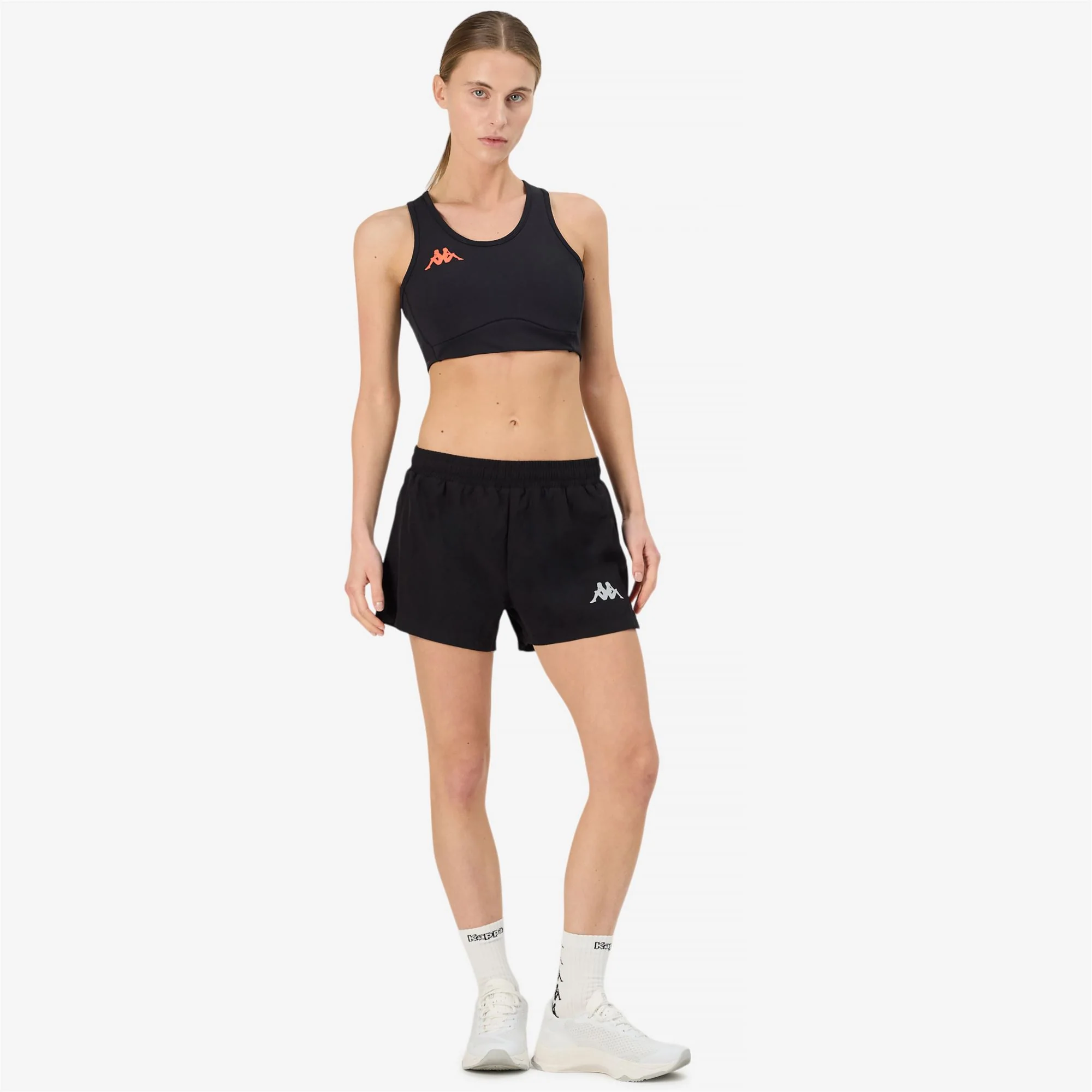 KOMBAT FADACI - Active Jerseys - Top - Woman - BLACK-NEON CORAL - Image 5