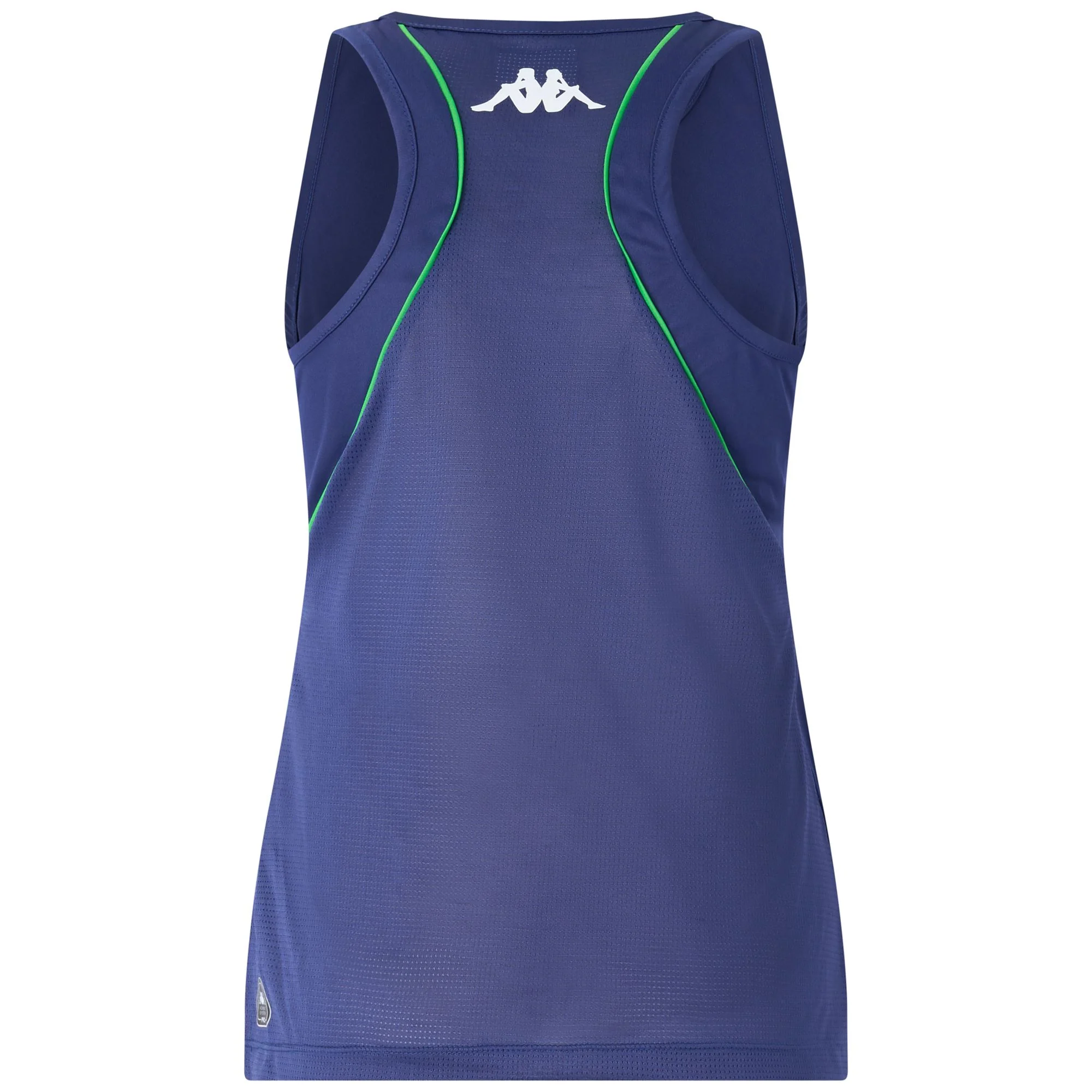 KOMBAT PADEL FRAS - Active Jerseys - Tank - Woman - BLUE TWILIGHT-GREEN FLUO - Image 4