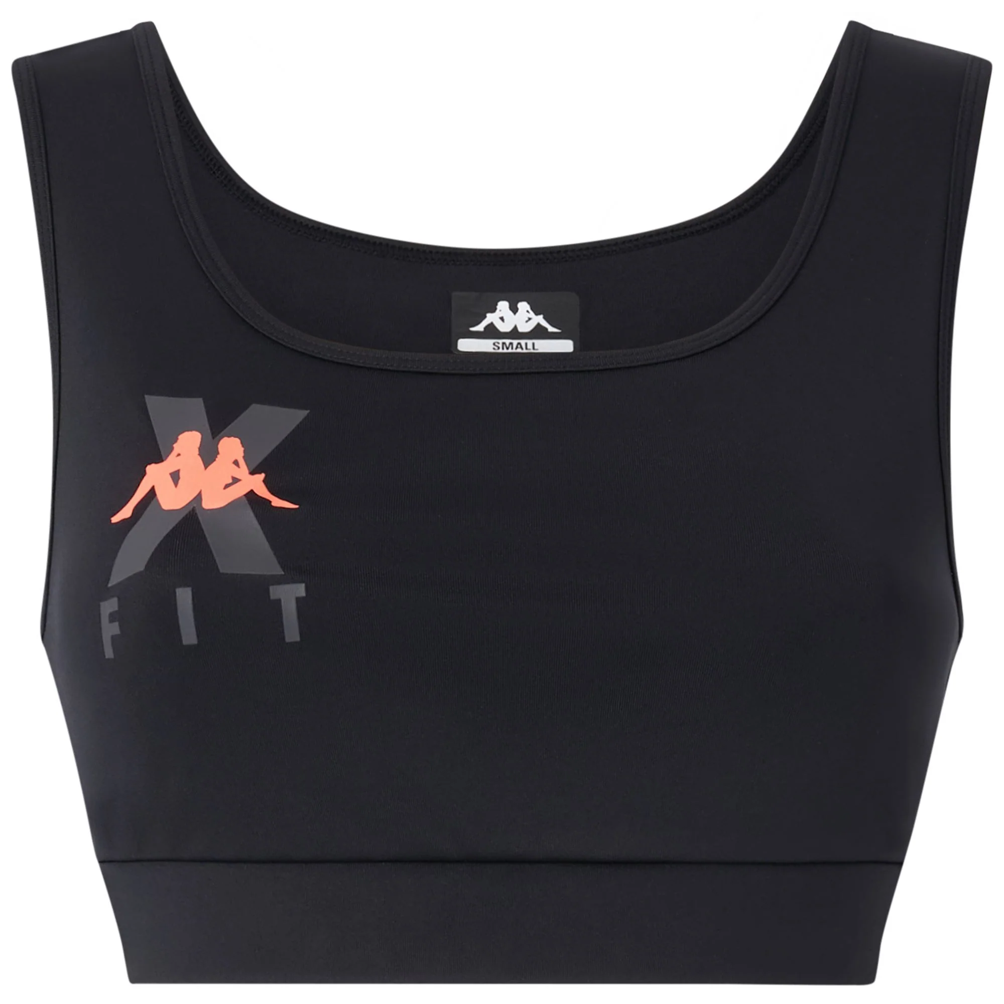 KOMBAT WKT ETILEA - Active Jerseys - Top - Woman - BLACK-NEON CORAL
