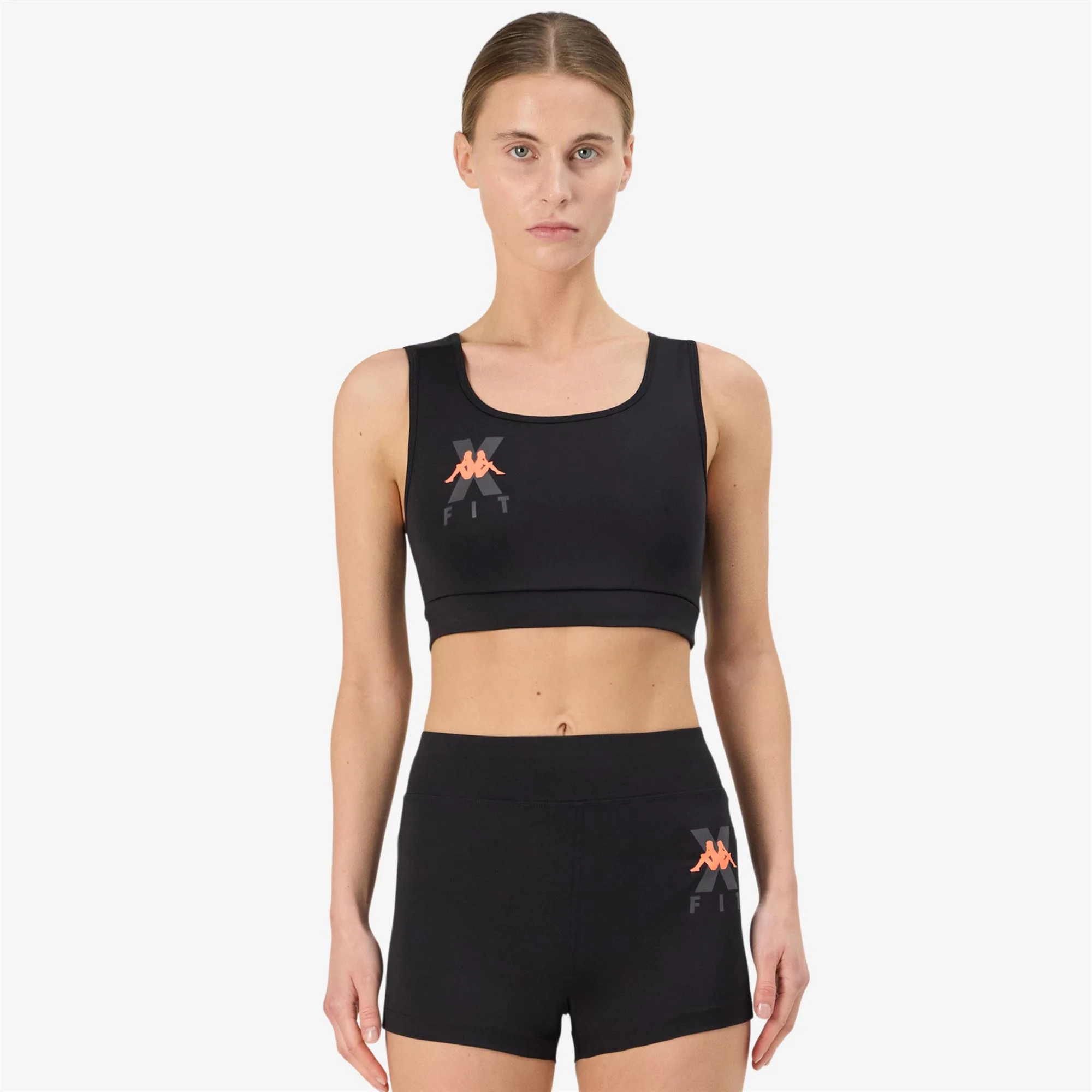 KOMBAT WKT ETILEA - Active Jerseys - Top - Woman - BLACK-NEON CORAL - Image 6
