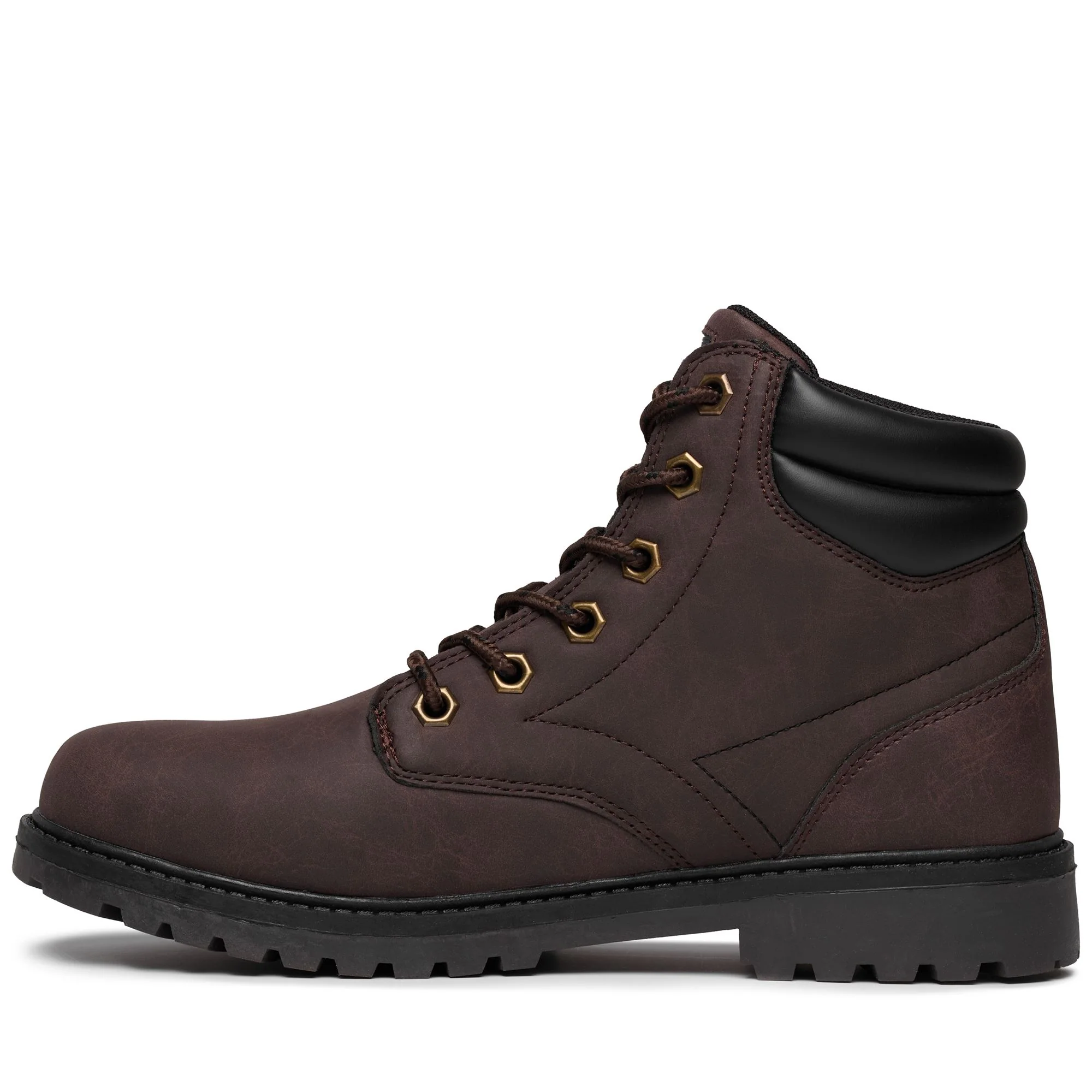 ASTOR - Ankle Boots - Laced - Unisex - BROWN COFFEE - Image 5
