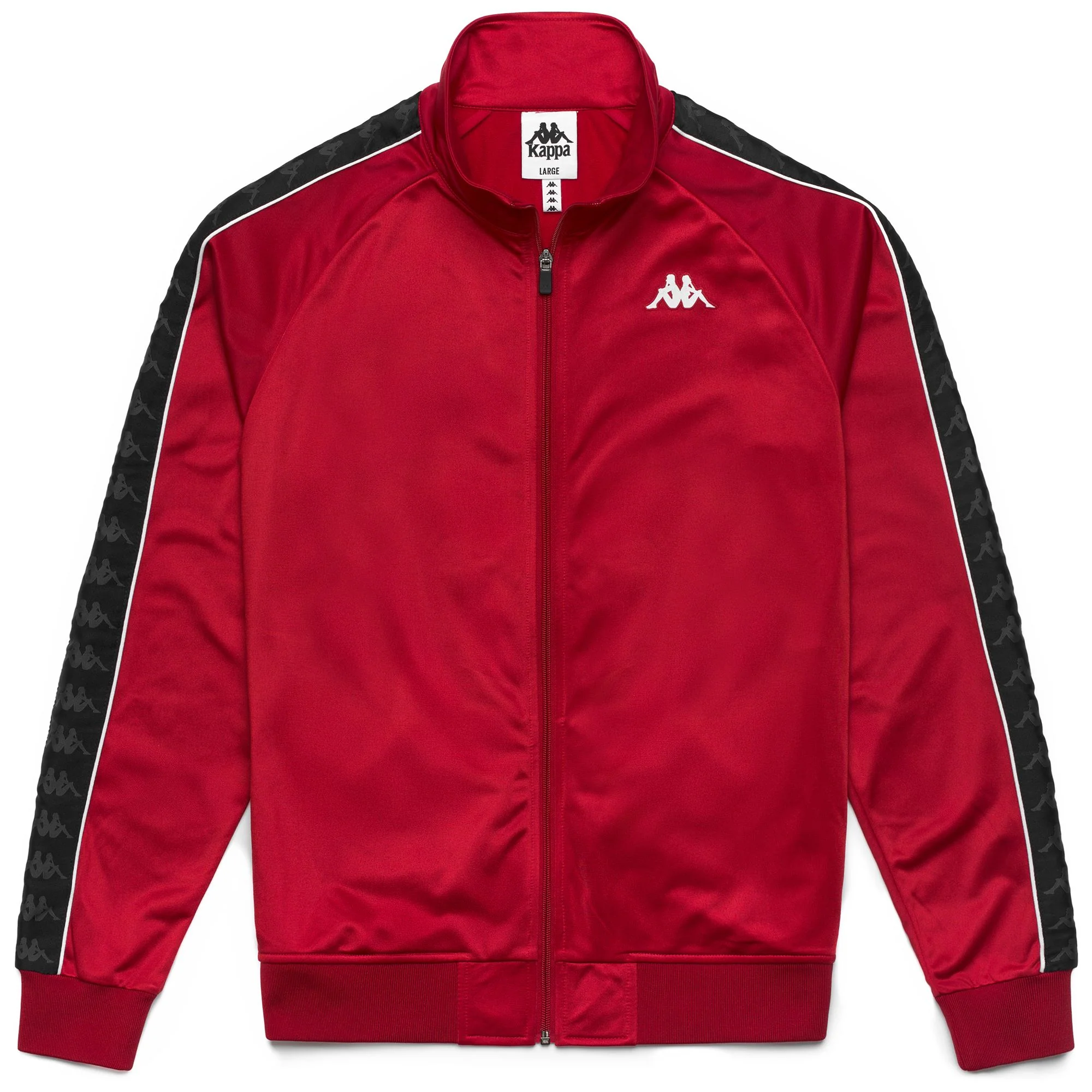 222 BANDA      ANNISTON SLIM - Fleece - Jacket - Man - RED RACING-BLACK-WHITE - Image 2