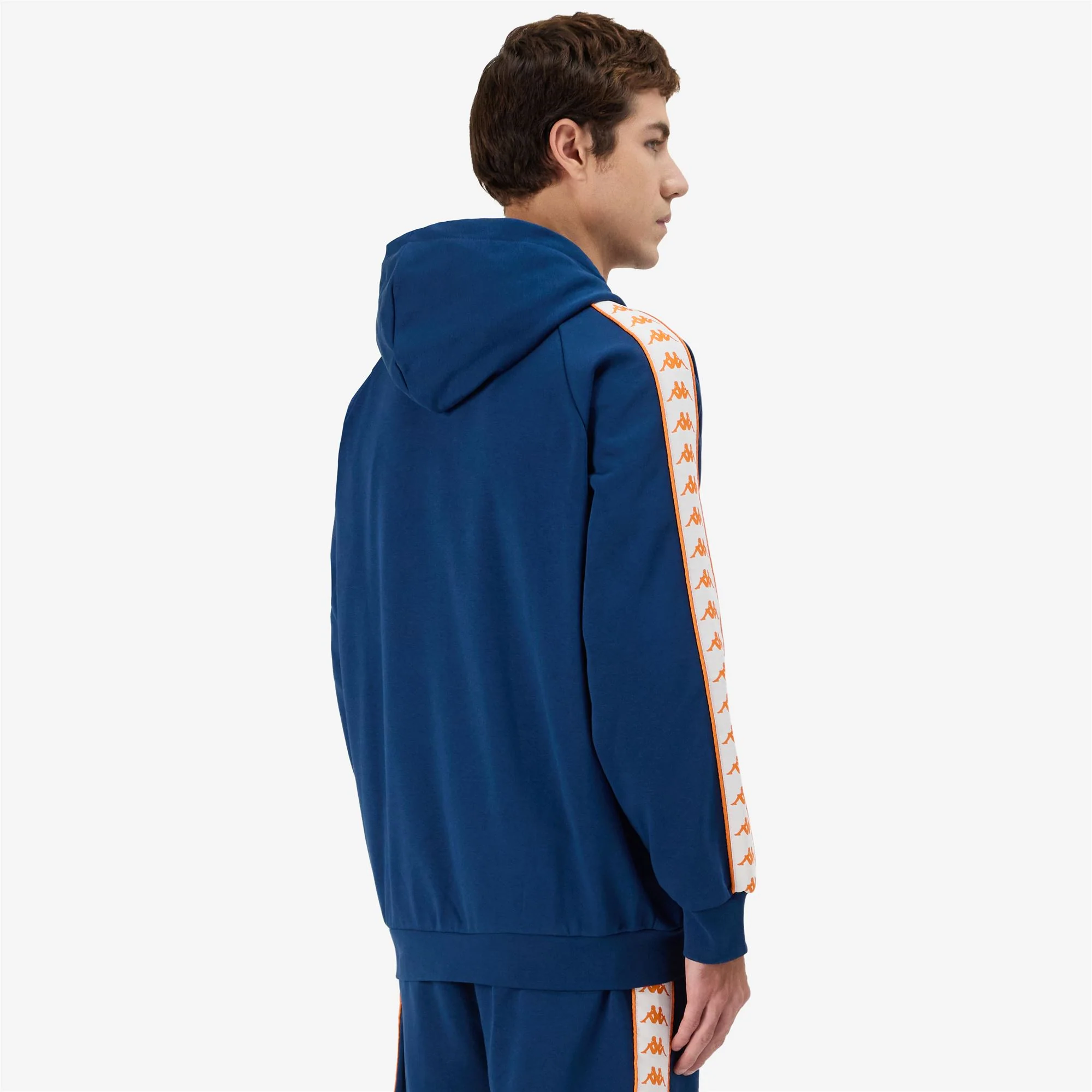 222 BANDA ZAMIN 3 - Fleece - Jacket - Man - BLUE DK-ORANGE - Image 6