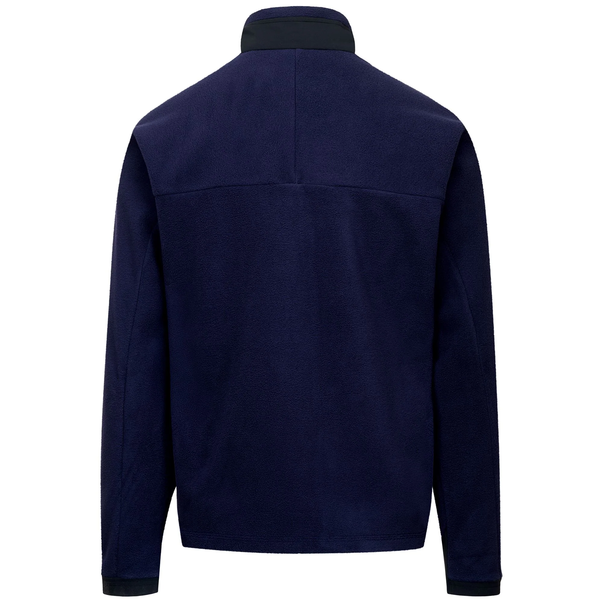 672 - Fleece - Jacket - Man - Blue Baritone-Black - Image 3