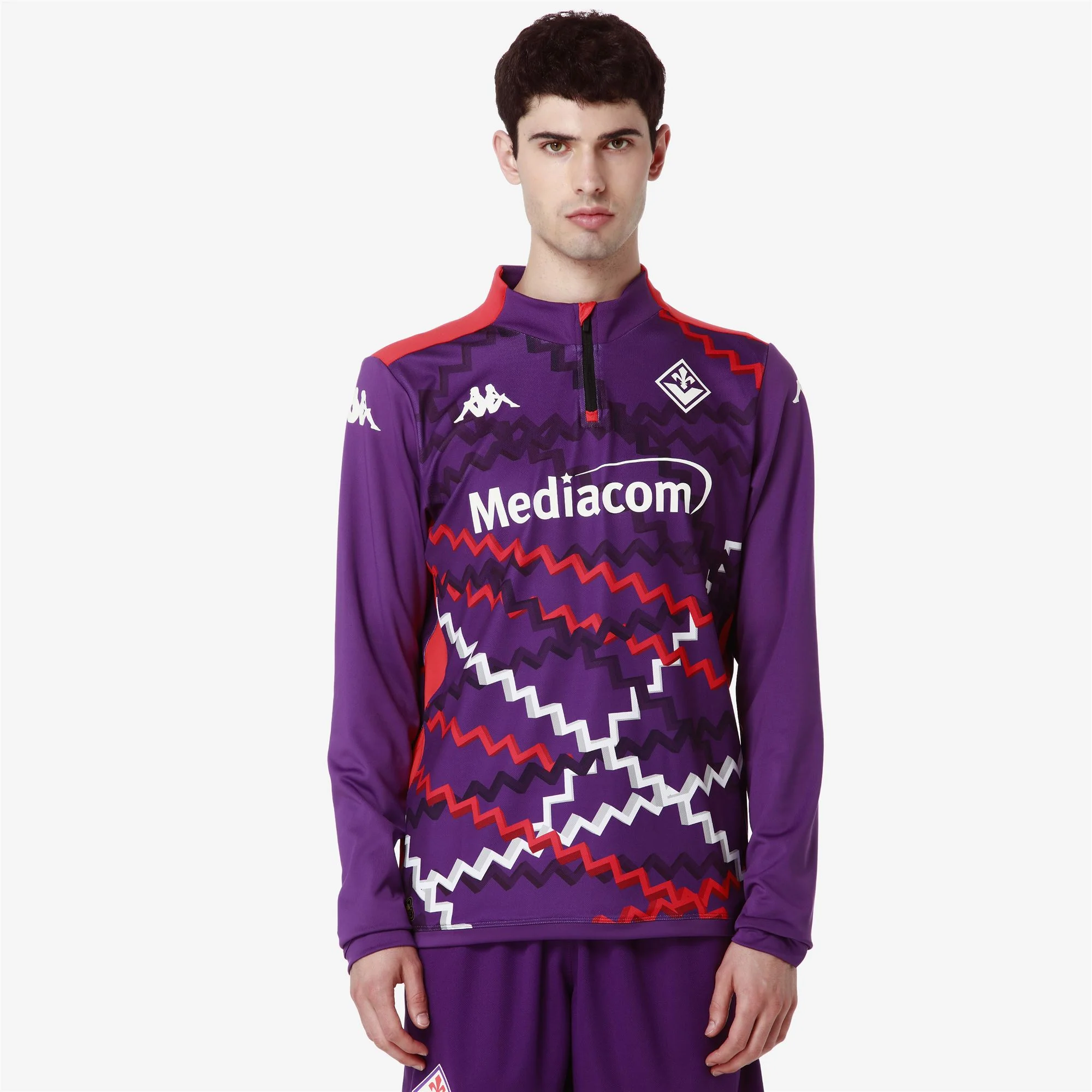 ABLASPRE PRO 8 FIORENTINA - Fleece - Jumper - Man - VIOLET INDIGO-RED - Image 4
