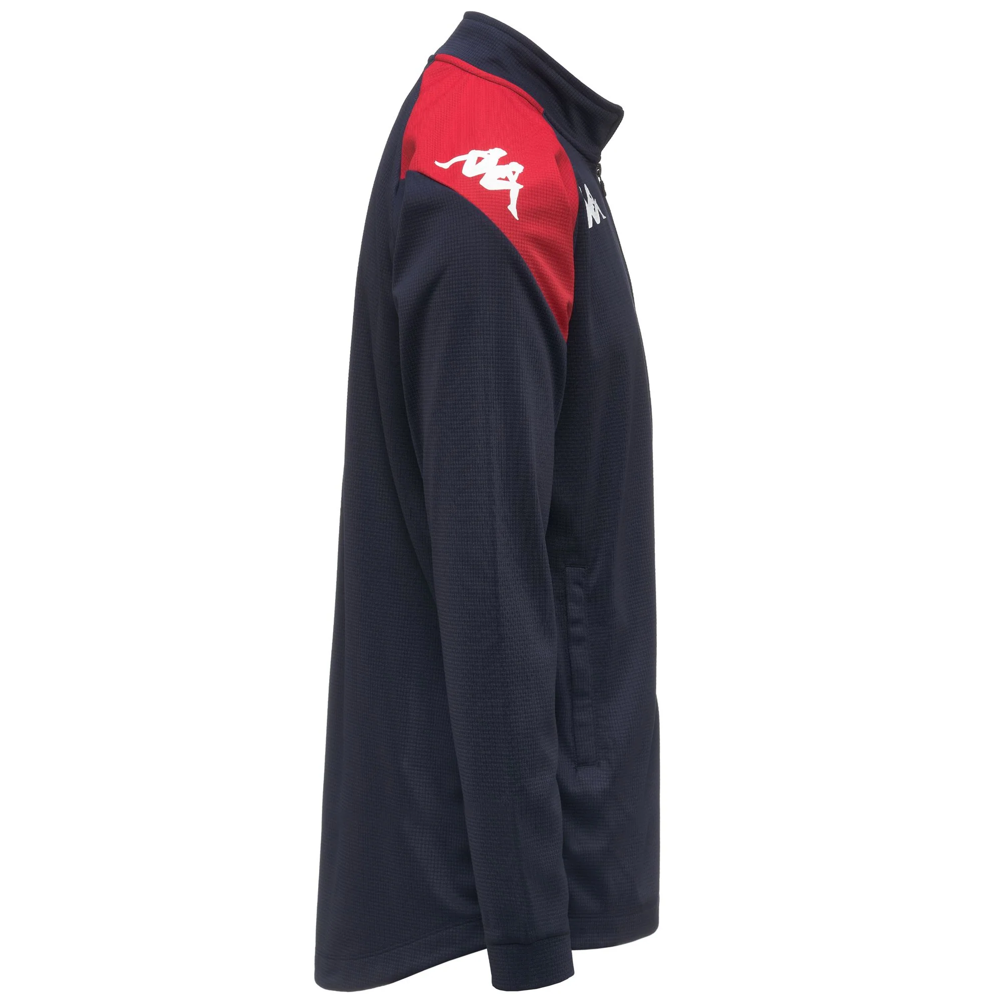 KAPPA4FOOTBALL LENNO - Fleece - Jacket - Man - BLUE MARINE-RED - Image 2