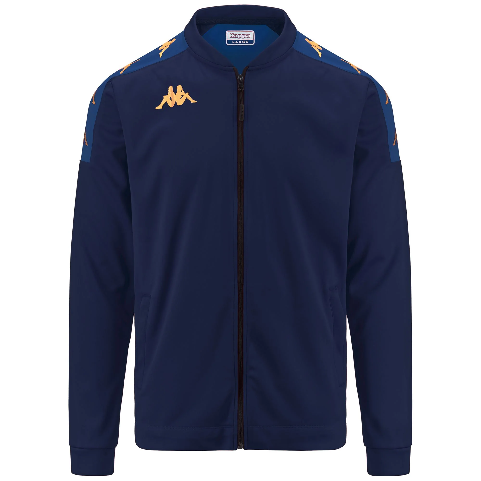 KAPPA4FOOTBALL GIULLIO - Fleece - Jacket - Man - BLUE MARINE-BLUE MD COBALT