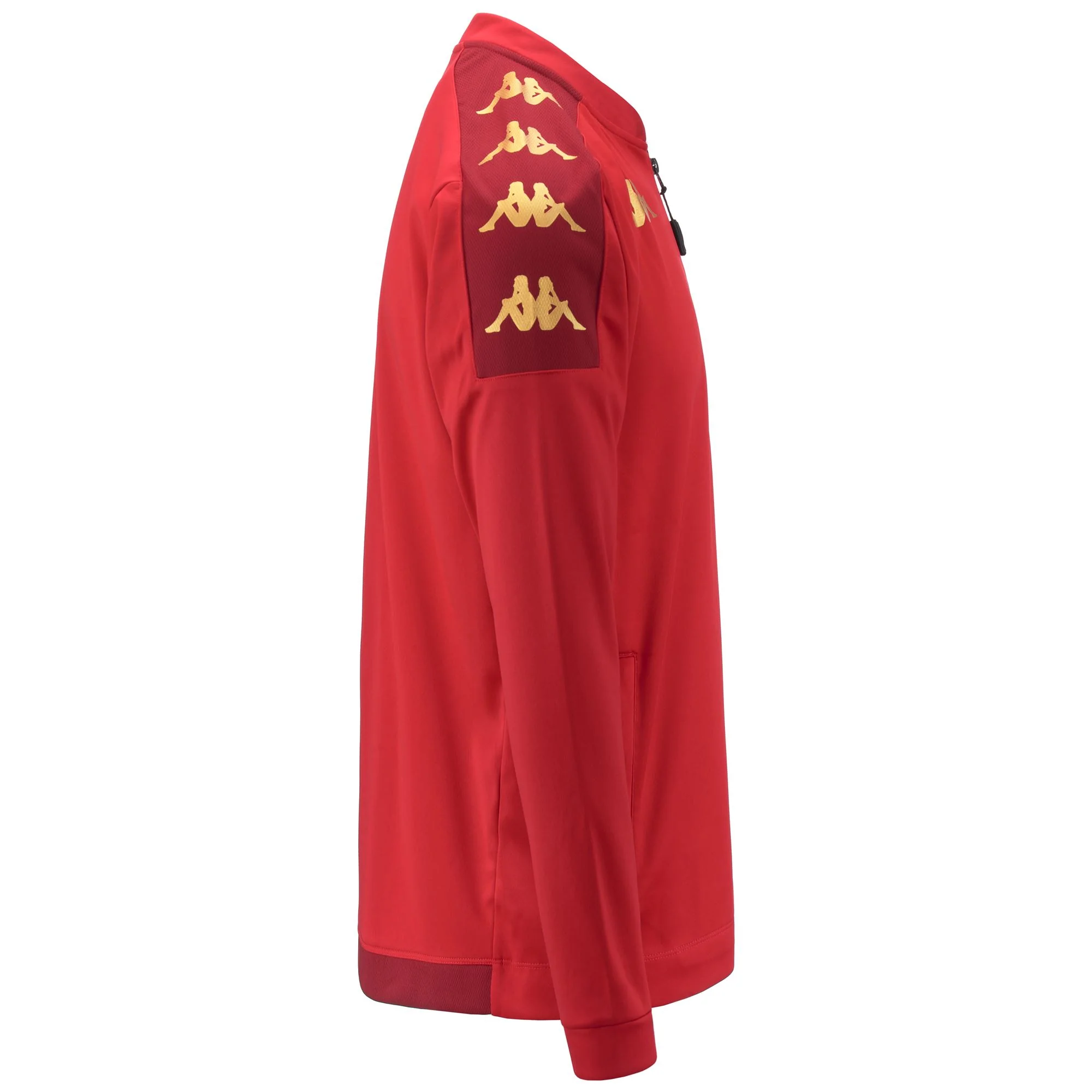 KAPPA4FOOTBALL GIULLIO - Fleece - Jacket - Man - RED-RED DK DAHLIA - Image 2