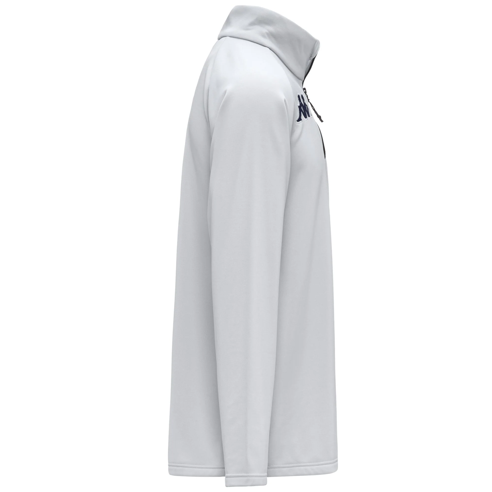 821 US - Fleece - Cardigan - Unisex - Grey Lt Lead - Image 3