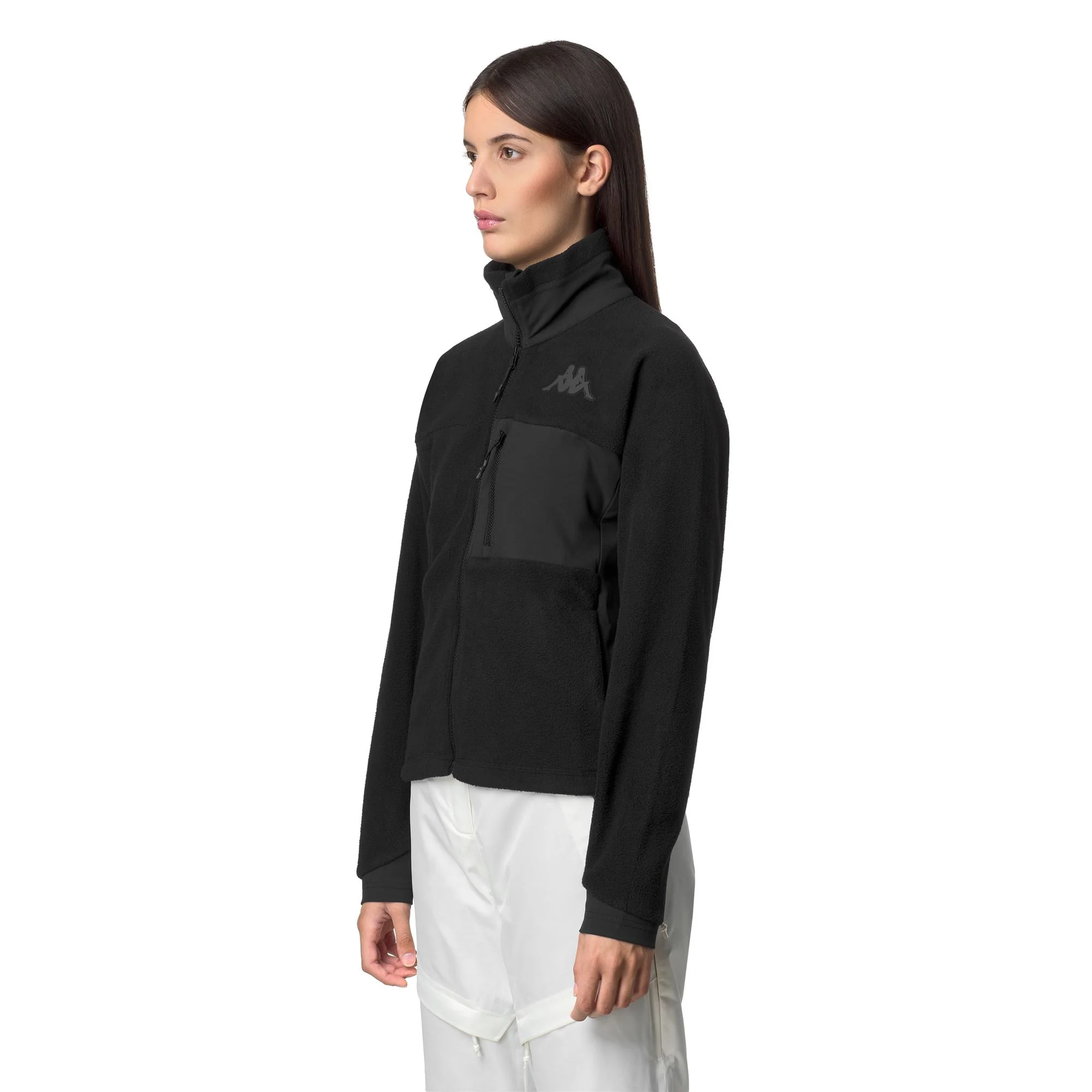 673 - Fleece - Jacket - Woman - Black Dk - Image 5