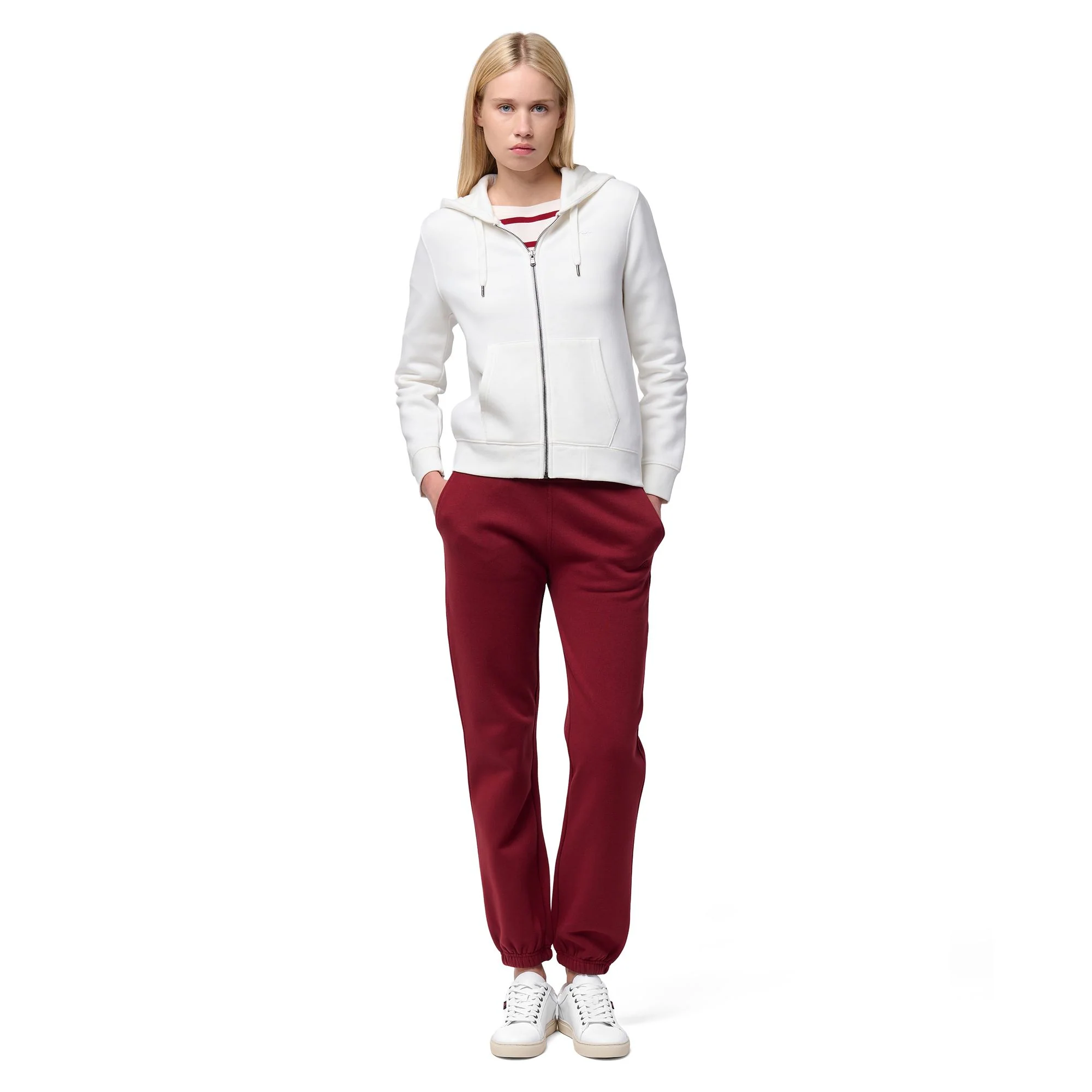 HARPER BRUSHED - Fleece - Jacket - Woman - WHITE NATURAL - Image 6