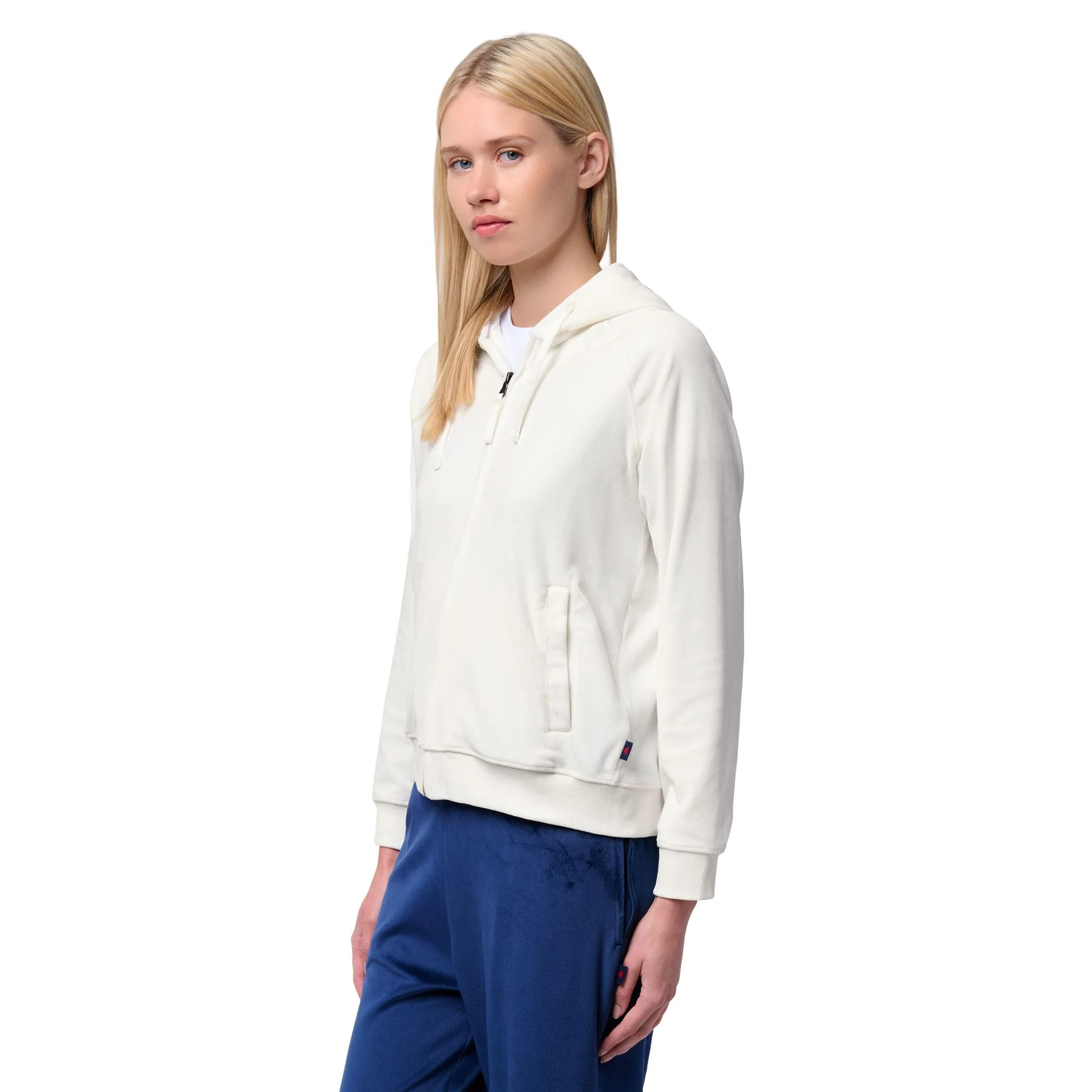 OTTAVIA - Fleece - Jacket - Woman - WHITE NATURAL