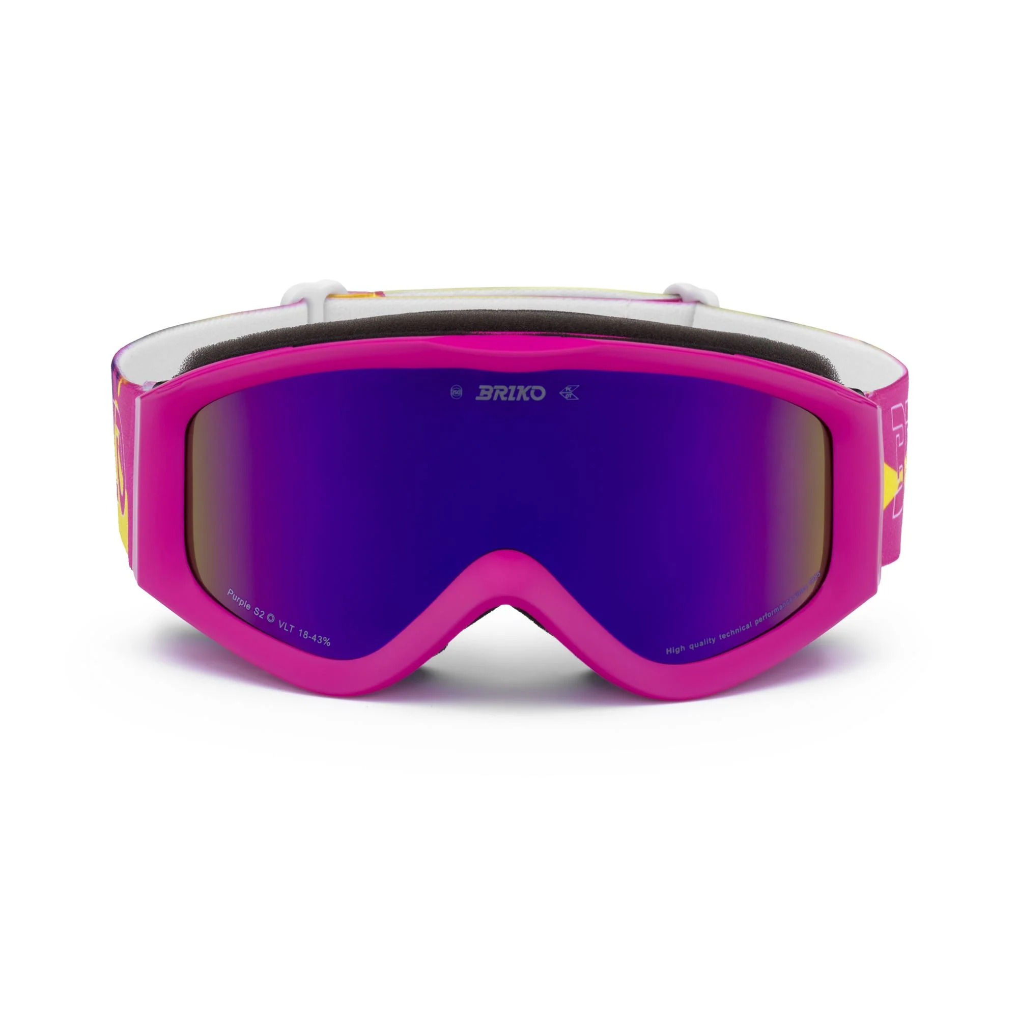 THUNDER - Goggles - Ski Goggles - Kid unisex - GRAPHIC CERISE-PUM2