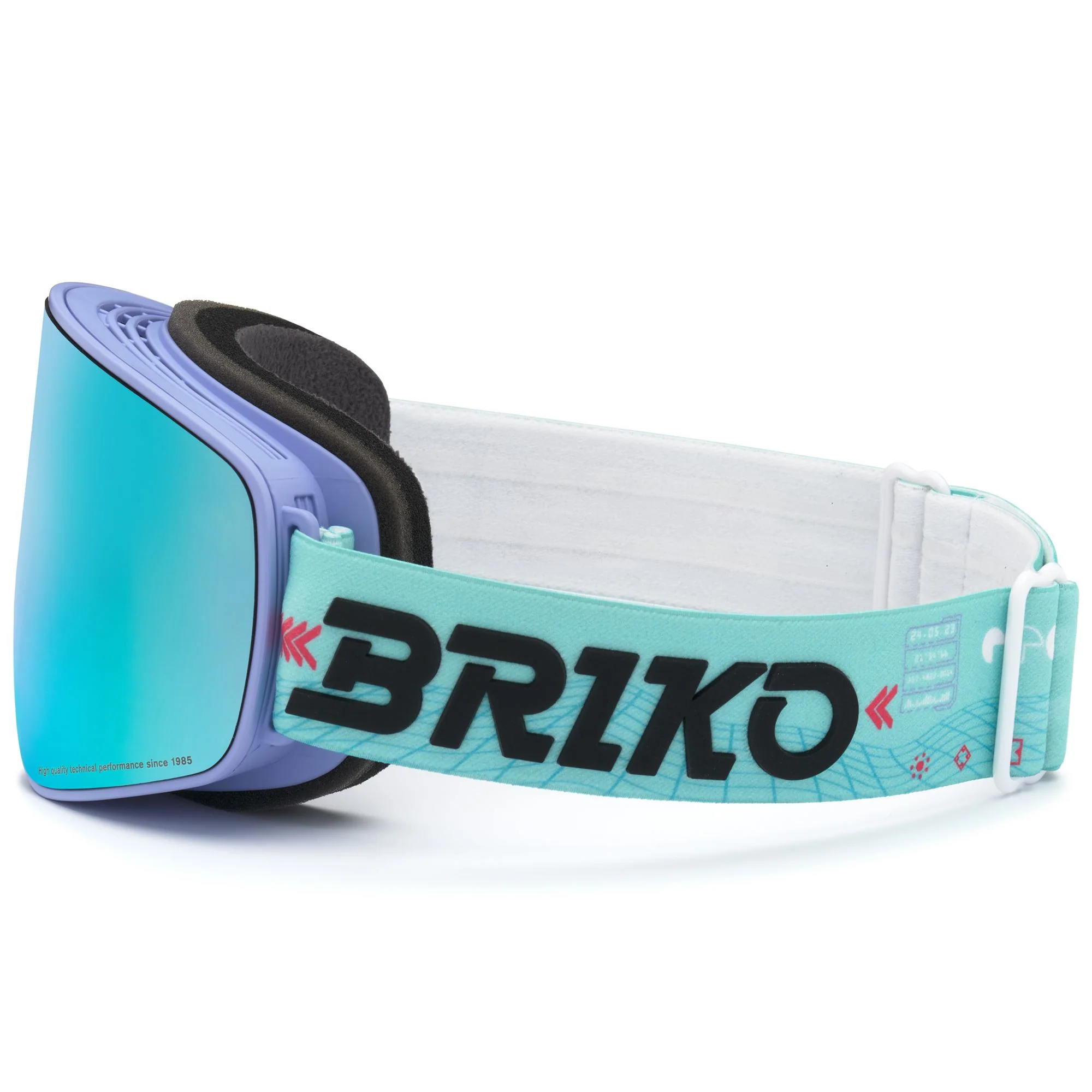 INGRID SHARP LITE 2 LENSES - Goggles - Ski Goggles - Unisex - GRAPHIC MINT GREEN LAVANDER-BBMBM3P1 - Image 2