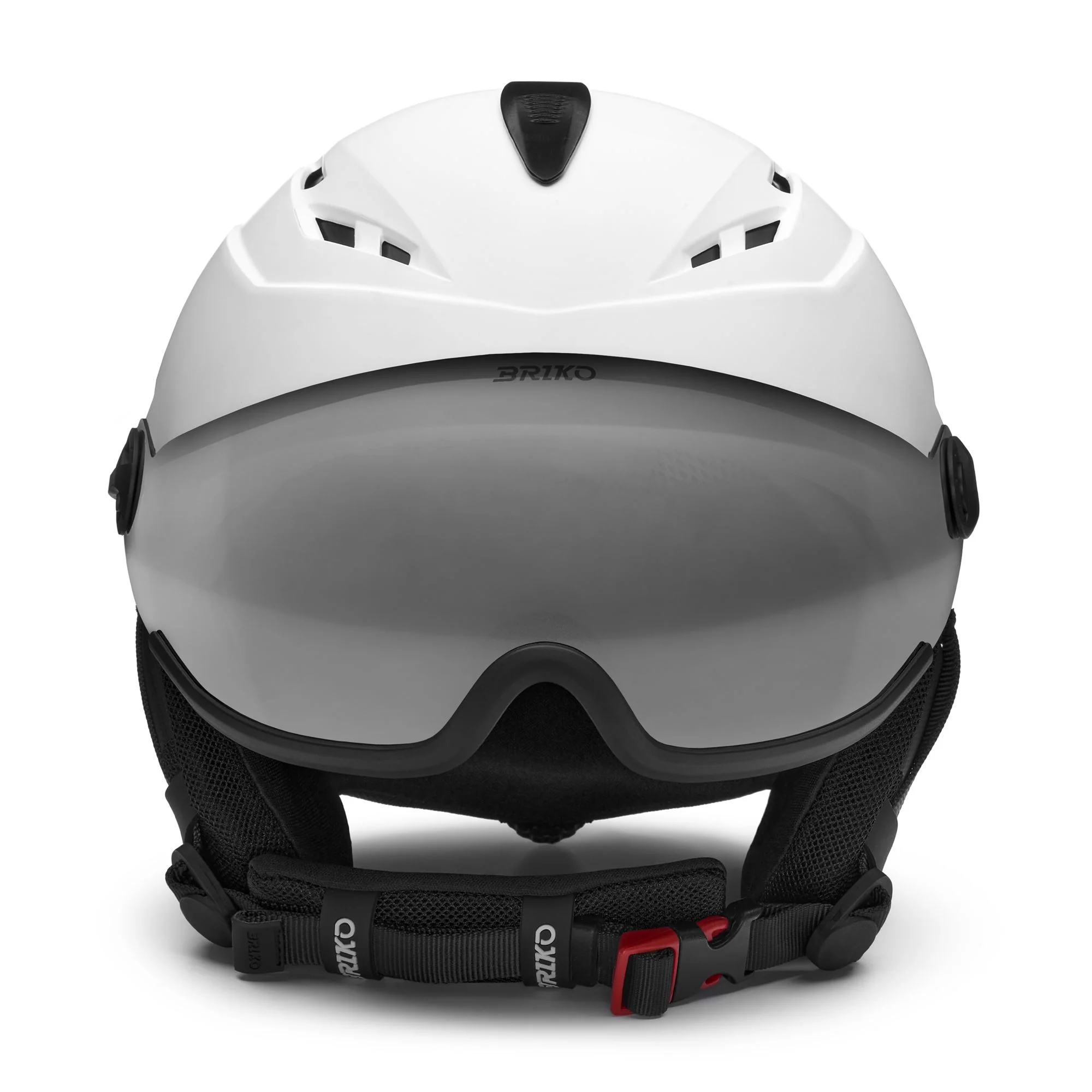ELIO VISOR - Helmets - Helmet - Unisex - Matt White-Black SM2 - Image 3