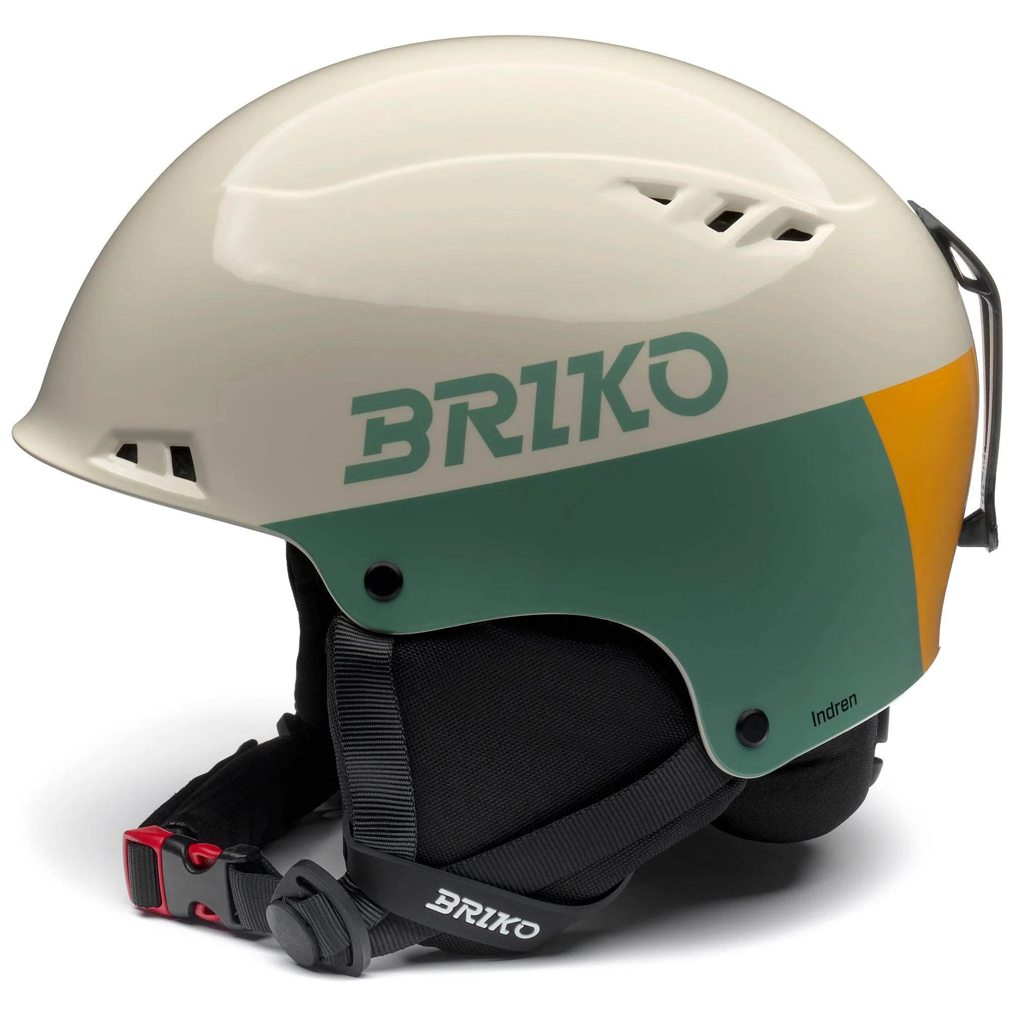 INDREN - Helmets - Helmet - Unisex - SHINY SOFT AMBER-VIRIDIAN GREEN-TANGERINE YELLOW - Image 2