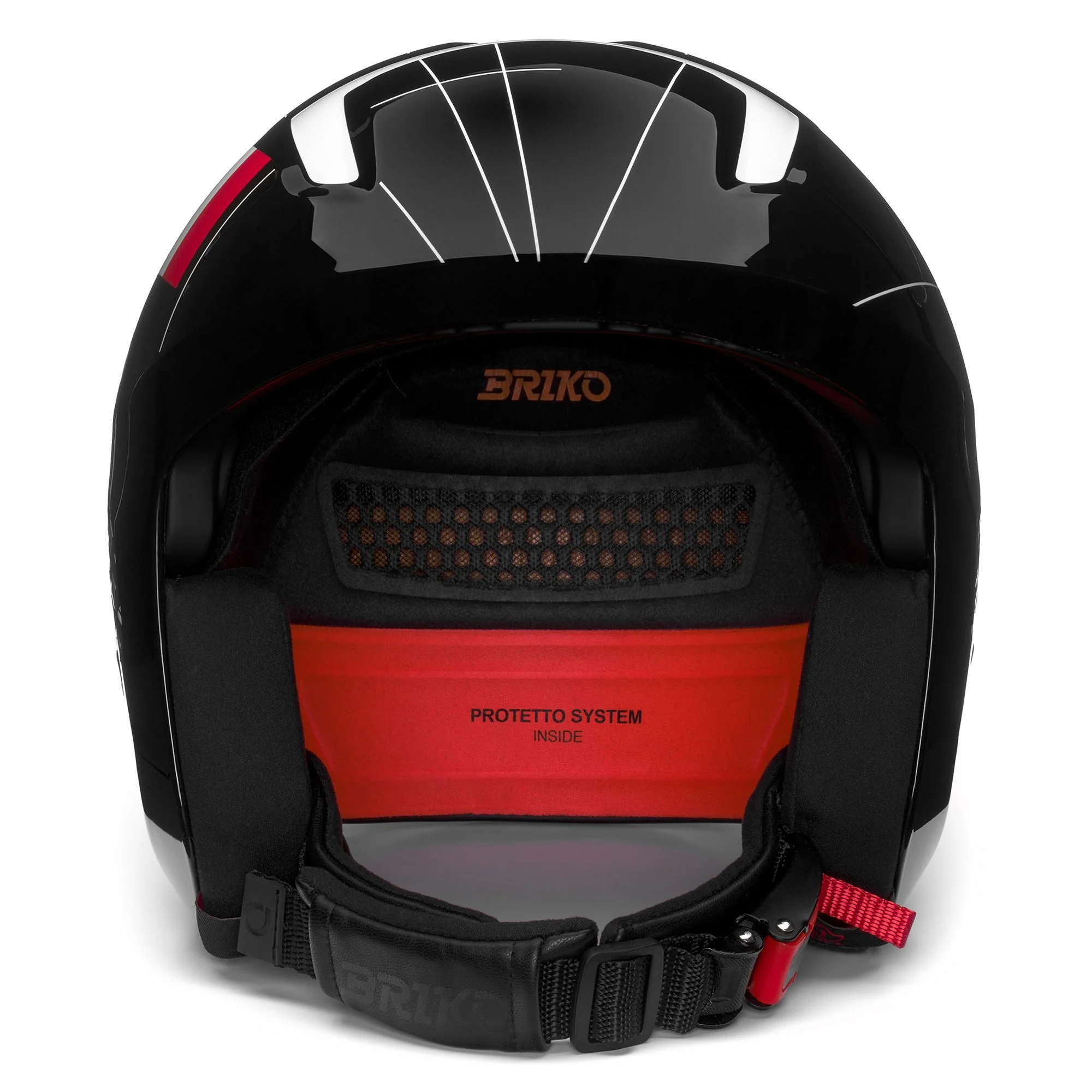 VULCANO 2.0 ITALIA - Helmets - Helmet - Unisex - Shiny Black-White - Image 3