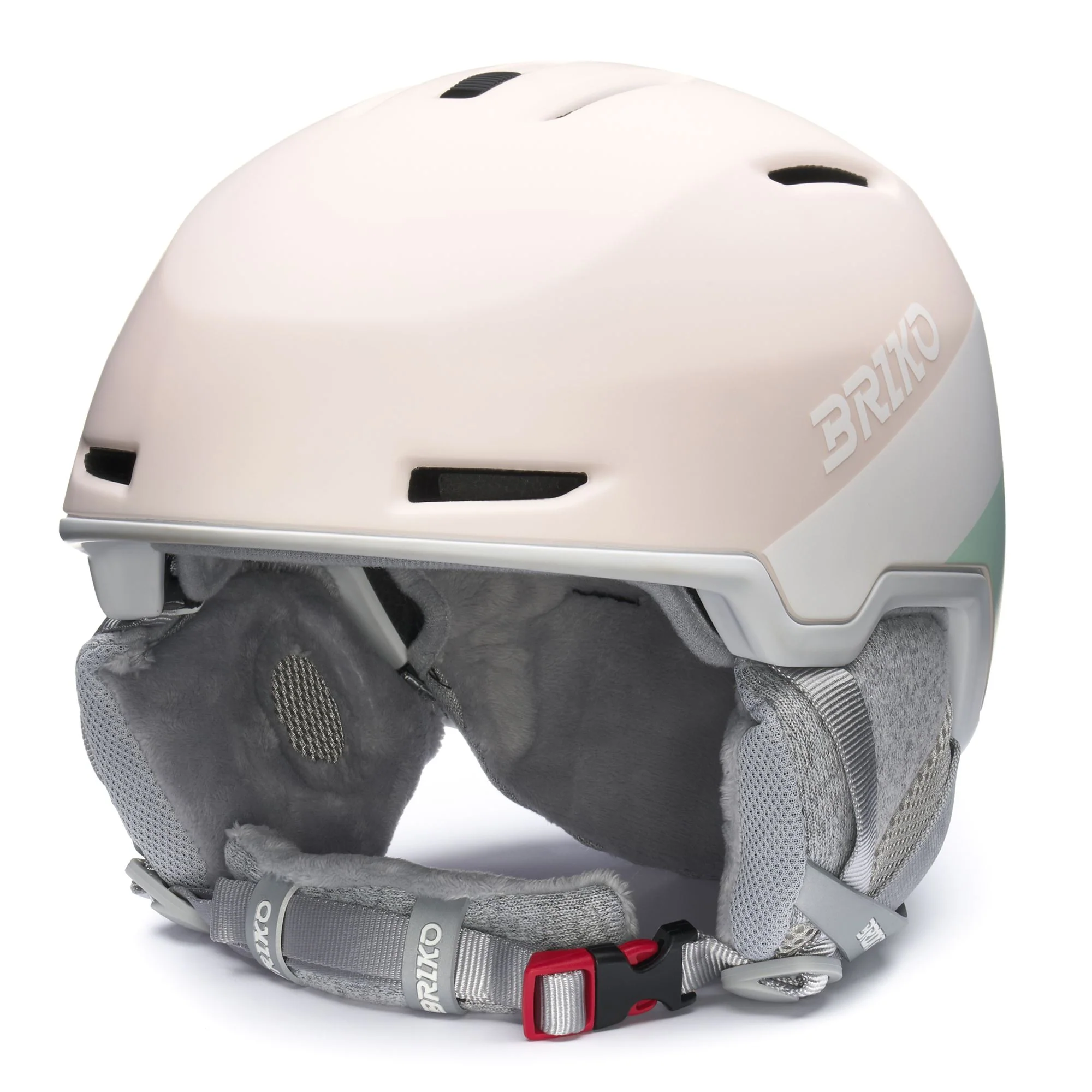 YUKI - Helmets - Helmet - Woman - Matt Oyster Pink-White-Green