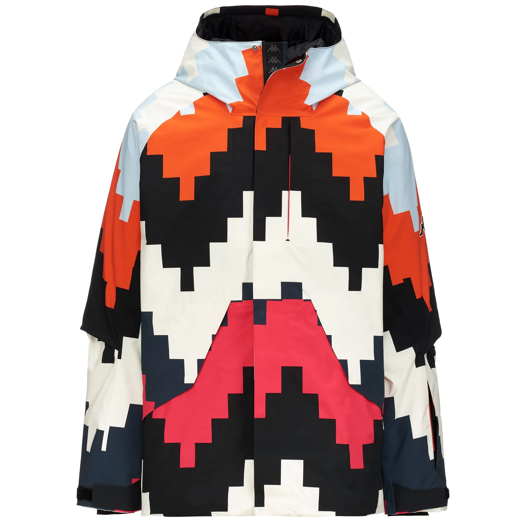6CENTO 640SG - Jackets - Short - Man - BLACK-WHITE MILK-ORANGE SMUTTY-FUCHSIA PURPLE-GREY ASPHALT-AZURE WATER GRAPHIC