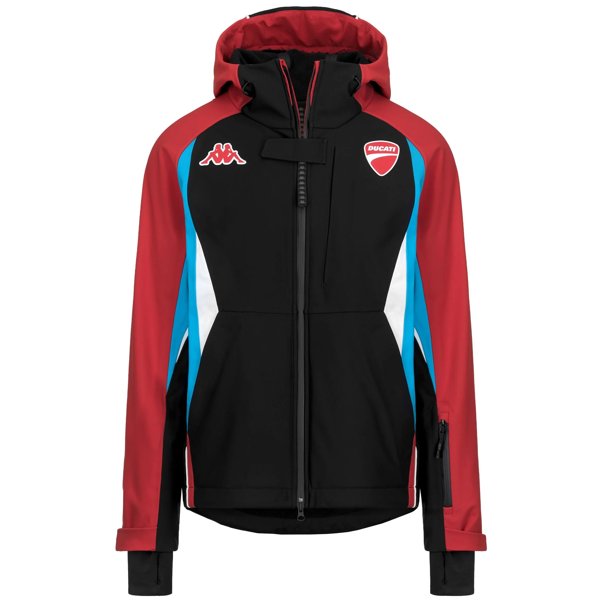 8CENTO 820 DUCATI - Jackets - Mid - Man - BLACK-RED-BLUE BRILLIANT