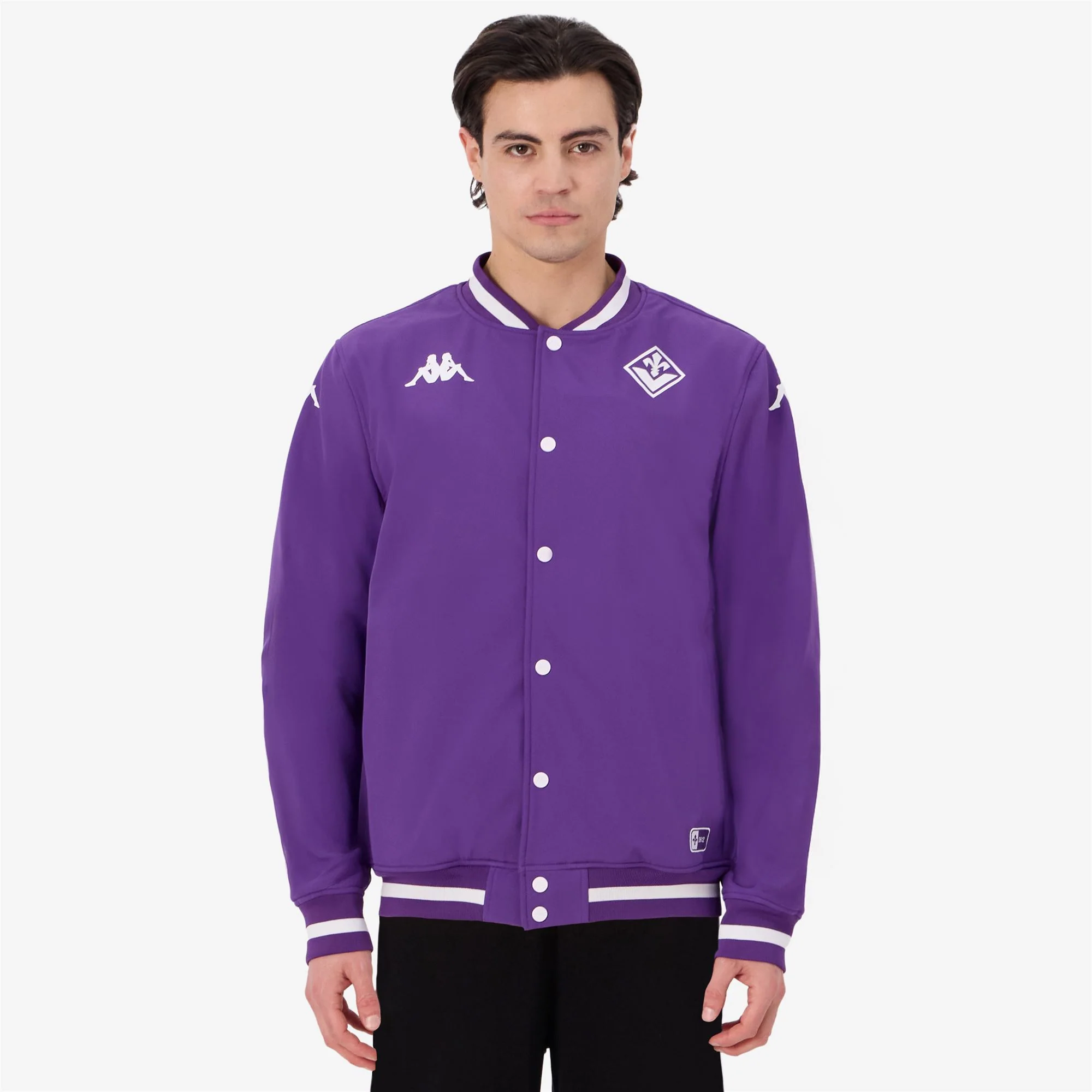 SUPPORTER AMBERY FIORENTINA - Jackets - Short - Man - VIOLET INDIGO-WHITE - Image 4
