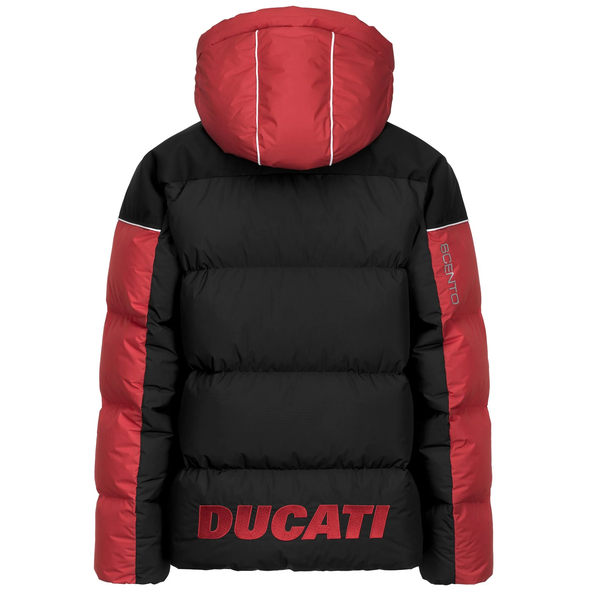 6CENTO  662C DUCATI - Jackets - Mid - Unisex - BLACK-RED-GREY LT LEAD - Image 3