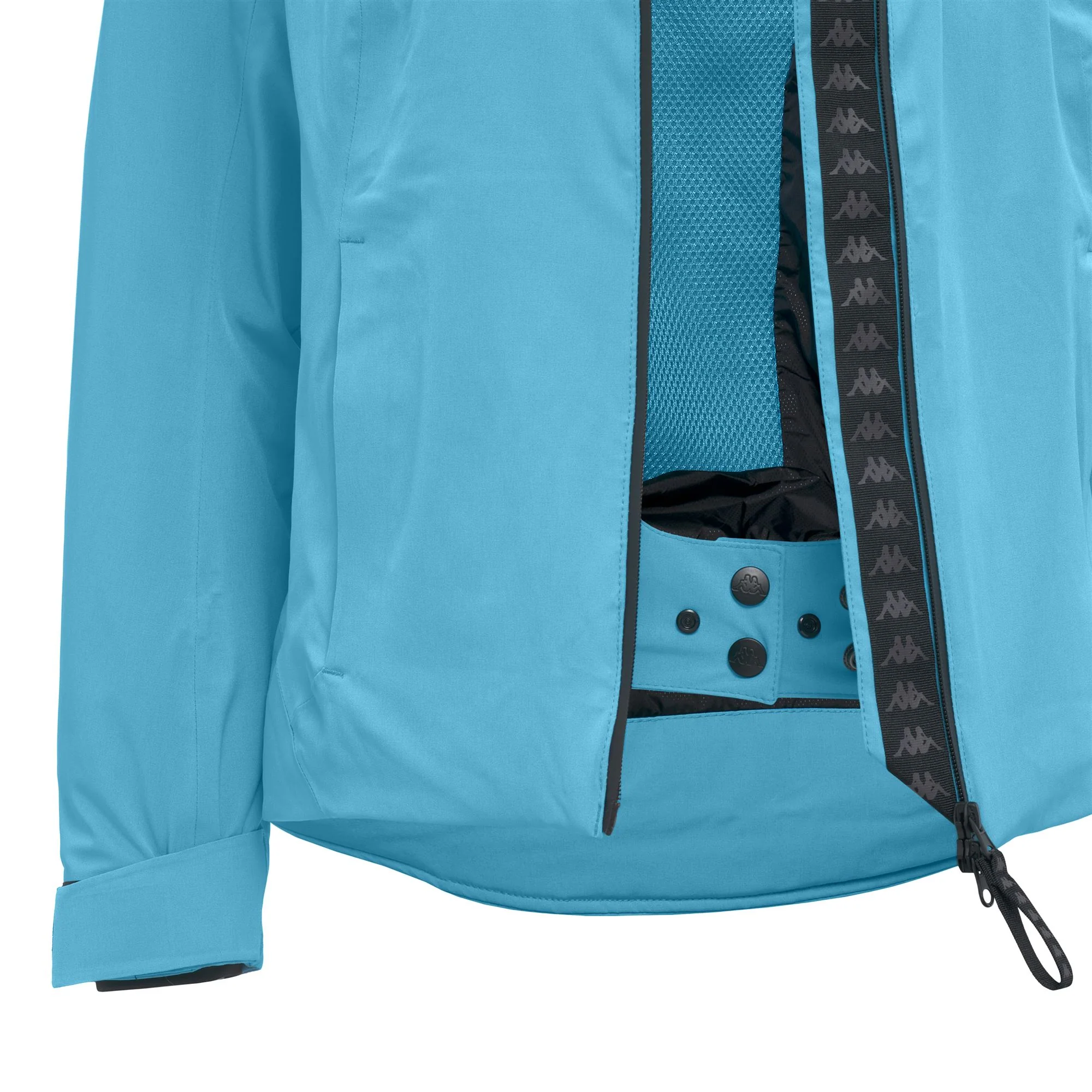 810 - Jackets - Mid - Woman - Blue Turkis-Black - Image 4