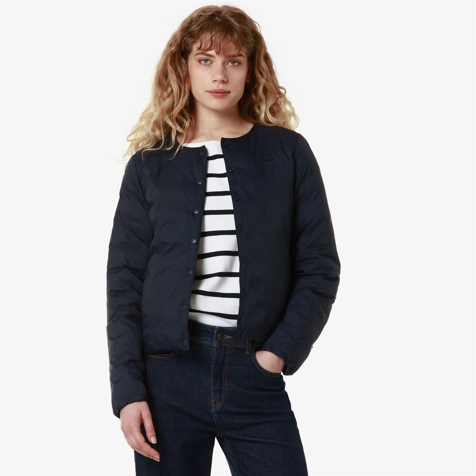 ALYA - Jackets - Short - Woman - BLUE NAVY - Image 4