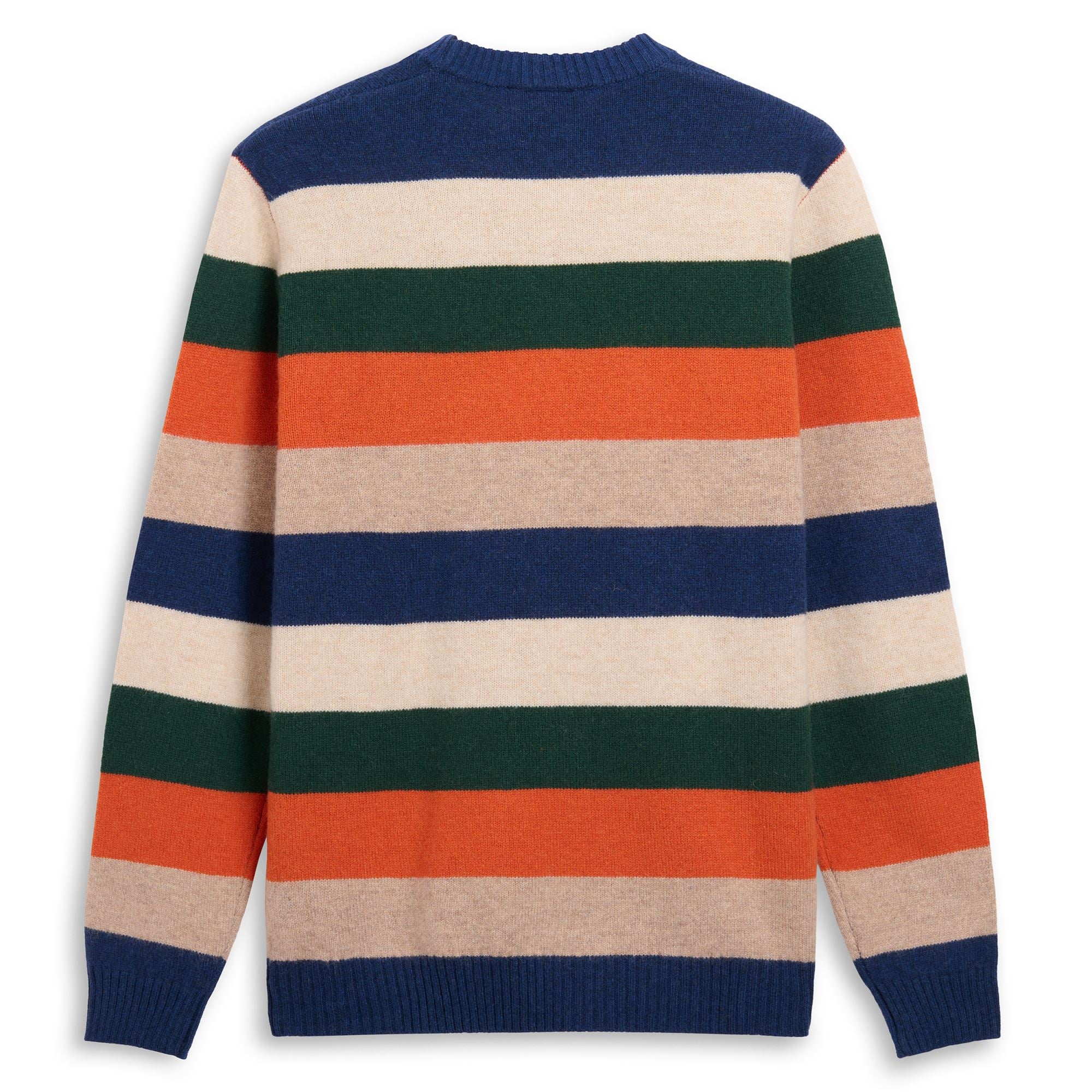 AGASSIE - KNITWEAR - Pull Over - Man - BLUE IRIS-BEIGE DK-ORANGE DK-GREEN JUNE-BEIGE CLAY - Image 3