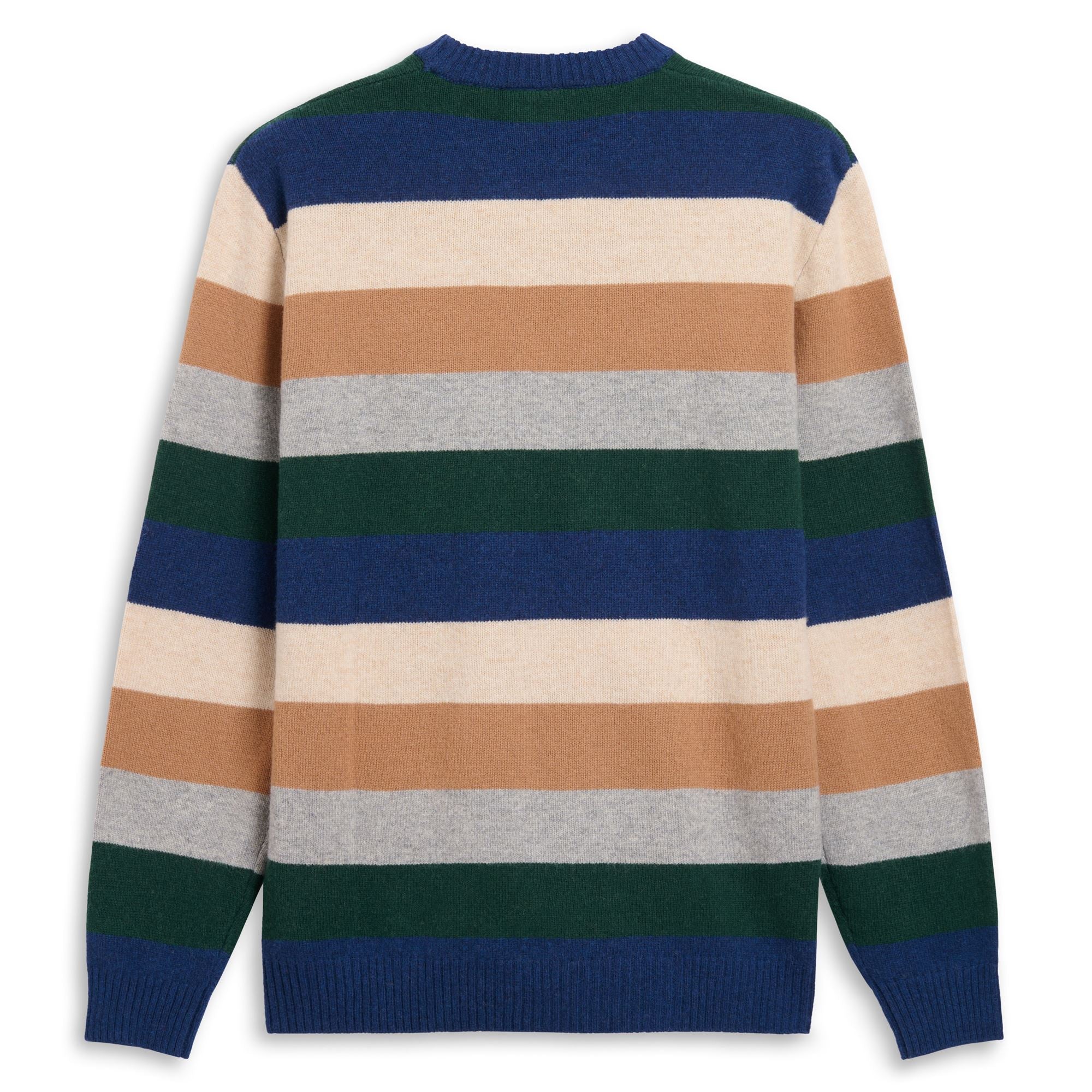 AGASSIE - KNITWEAR - Pull Over - Man - BLUE IRIS-GREEN JUNE-GREY FROST-BEIGE COFFEE-BEIGE CLAY - Image 3