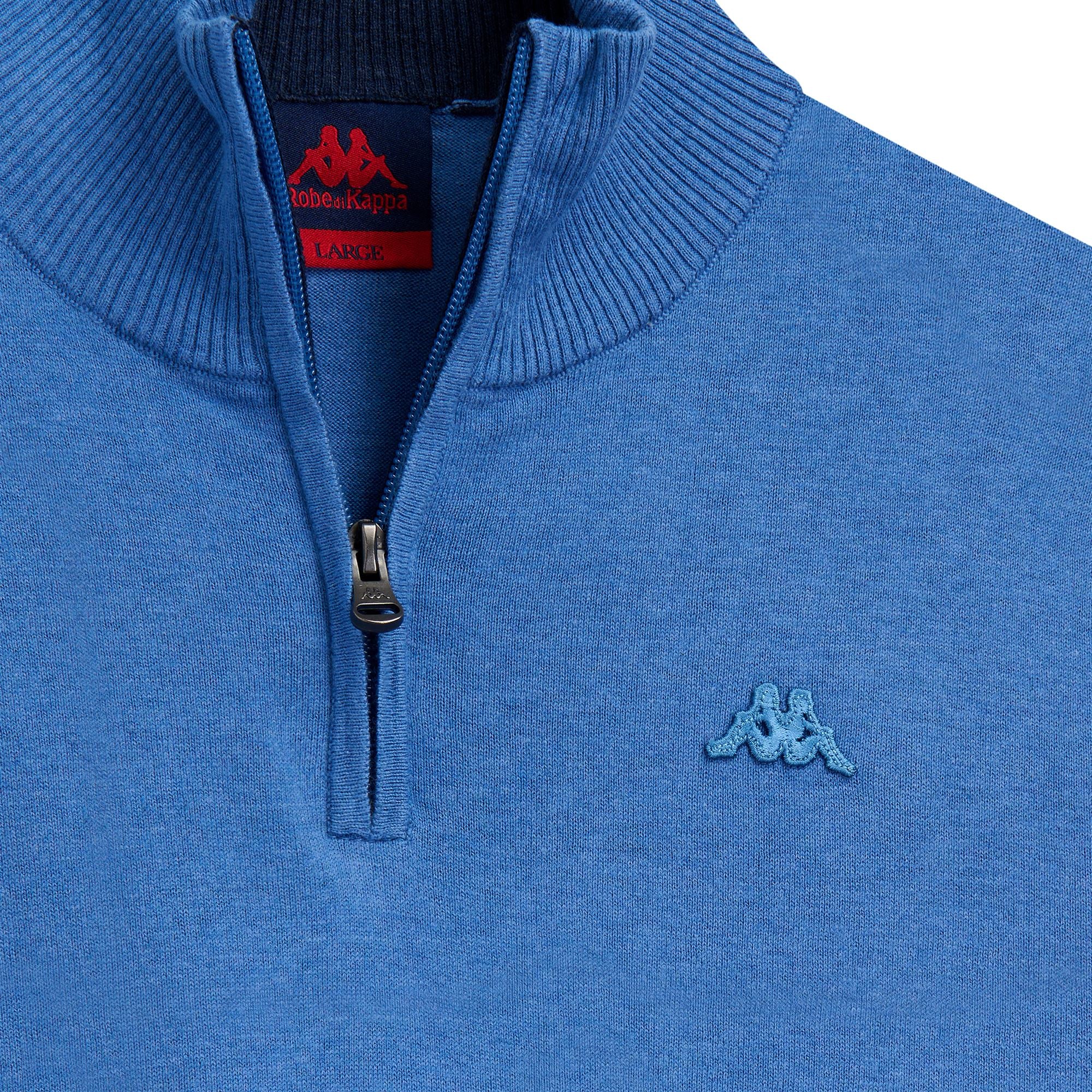 DERMOT - KNITWEAR - Polo - Man - BLUE ROYAL LT - Image 3