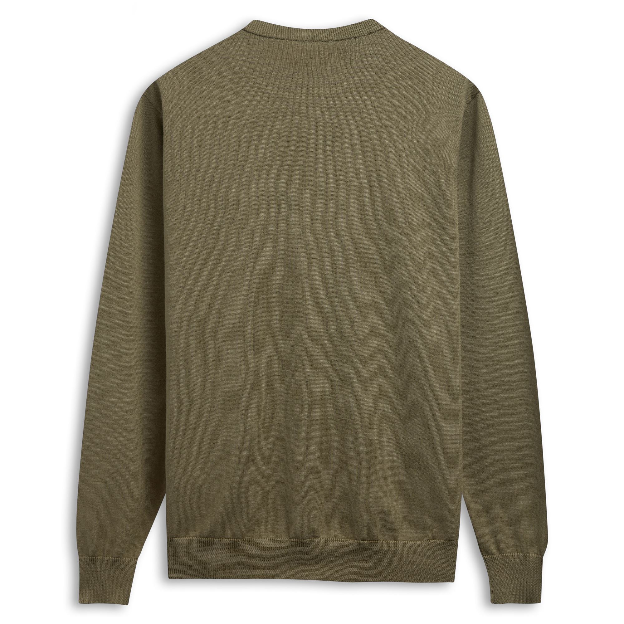 ELISIO - KNITWEAR - Jumper - Man - GREEN ALOE