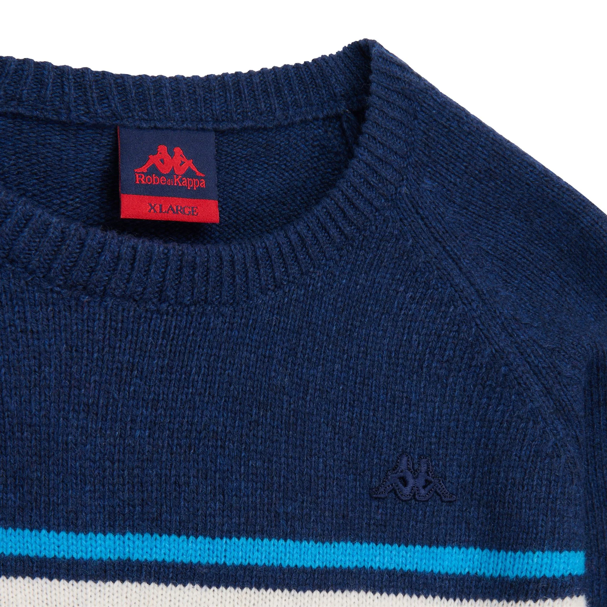 EROI KNIT CORTINA - KNITWEAR - Jumper - Man - BLUE MARINE-AZURE BLUE-WHITE NATURAL-RED TRUE - Image 4