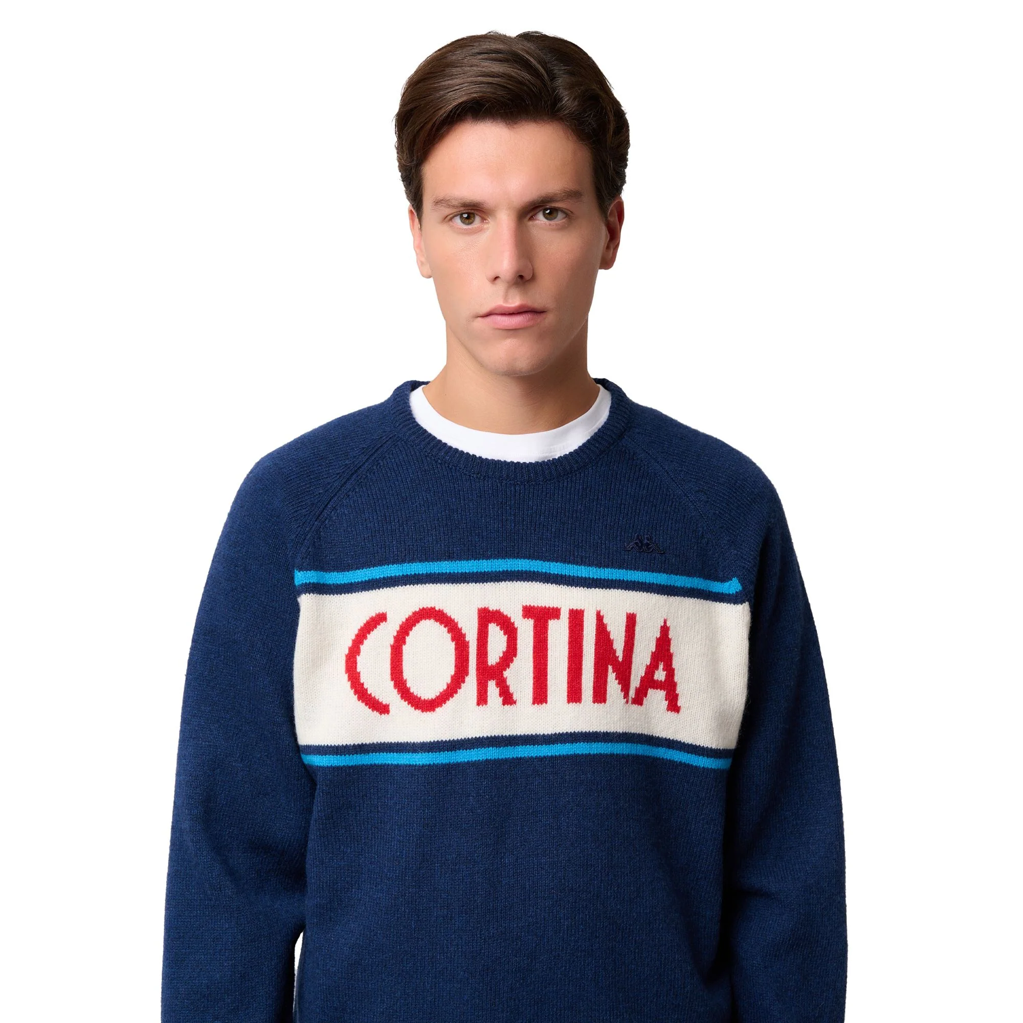 EROI KNIT CORTINA - KNITWEAR - Jumper - Man - BLUE MARINE-AZURE BLUE-WHITE NATURAL-RED TRUE - Image 6