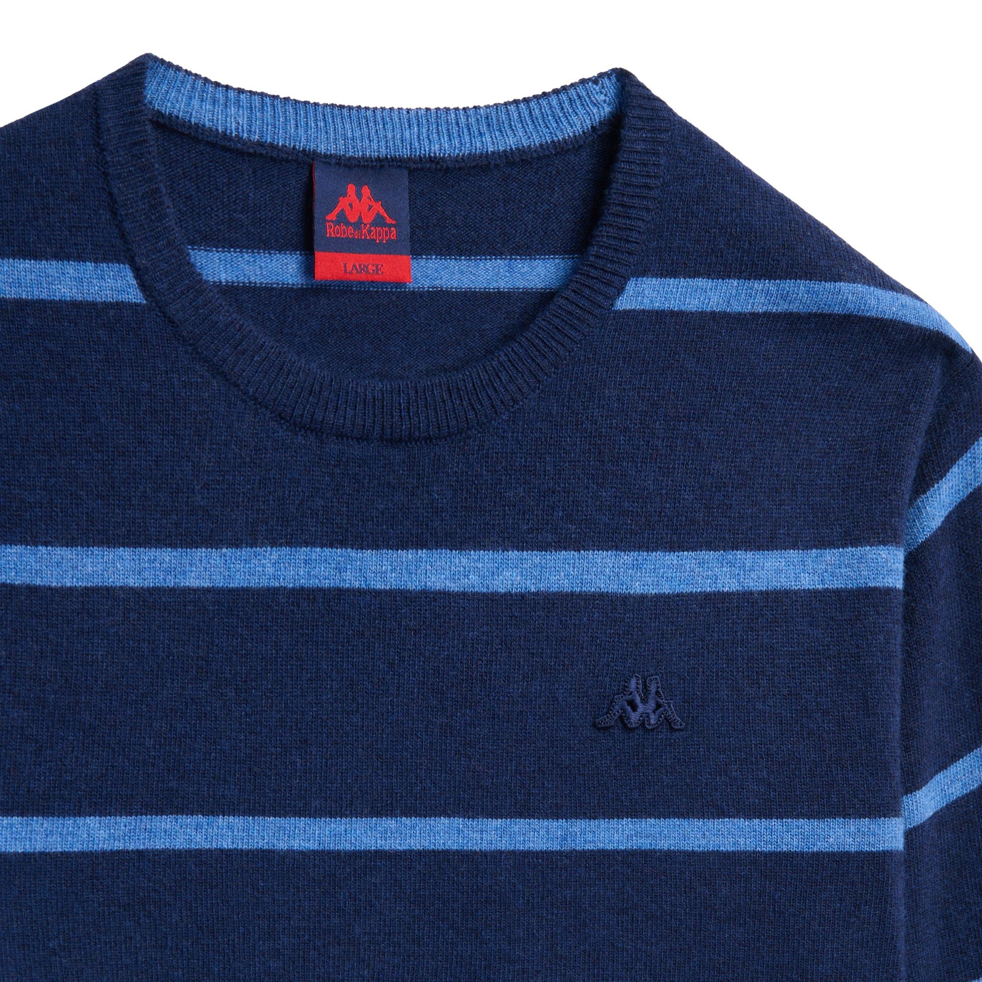 GROS - KNITWEAR - Pull  Over - Man - BLUE IRIS-BLUE ROYAL LT - Image 4