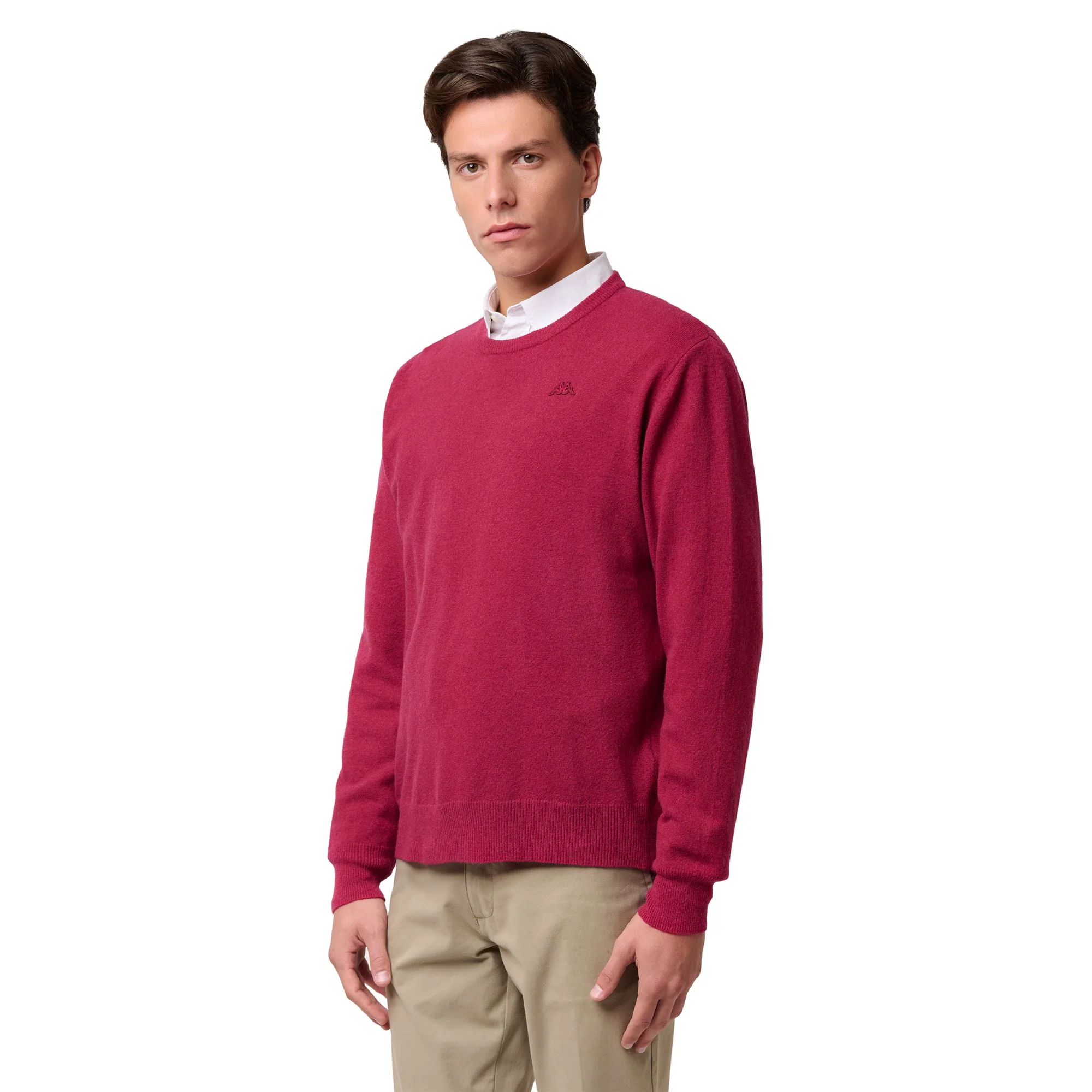 LAMB BIMBEREKE - KNITWEAR - Pull  Over - Man - RED DK
