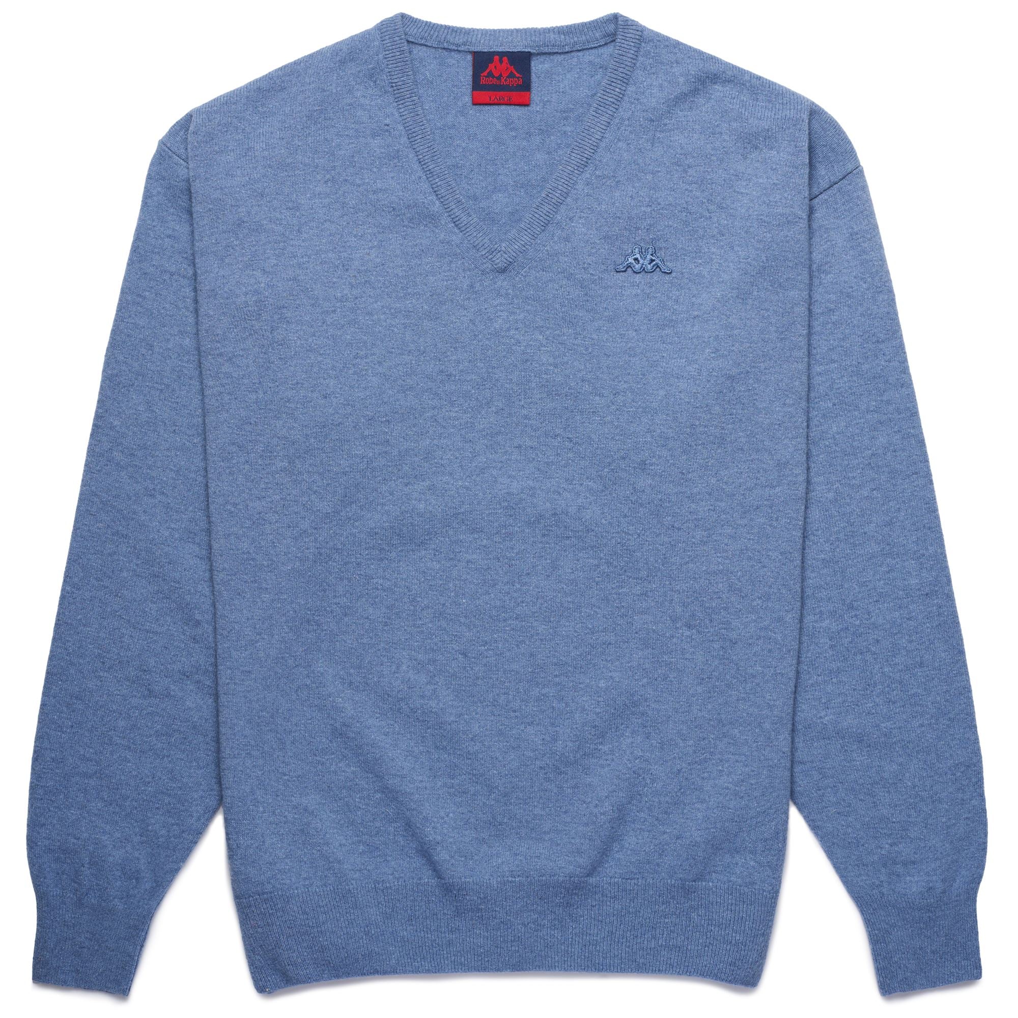 LAMB BLEIBURG - KNITWEAR - Pull  Over - Man - BLUE INFINITY