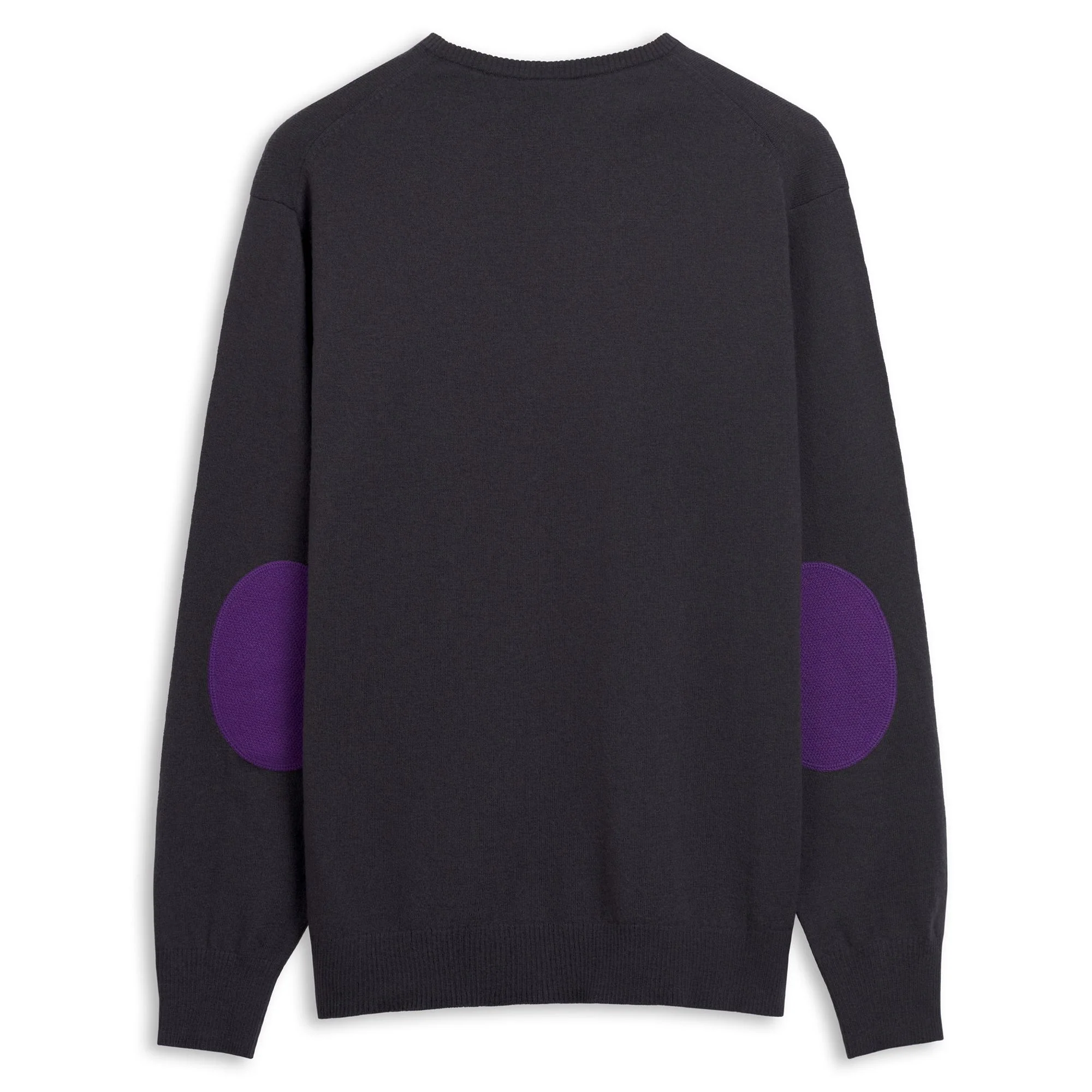 LEILO FIORENTINA - KNITWEAR - Pull Over - Man - BLACK GREYISH-VIOLET INDIGO - Image 2