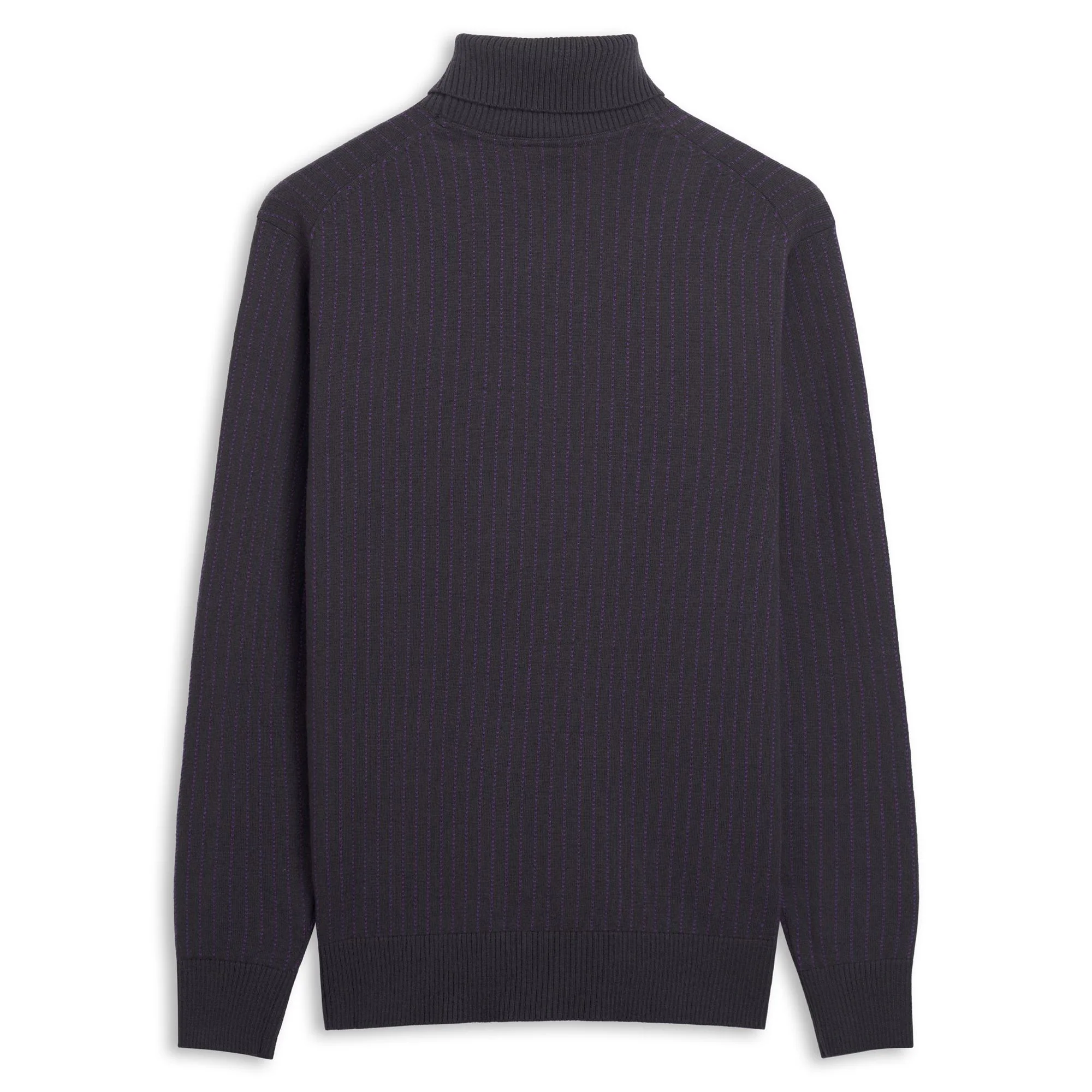 NAUSER FIORENTINA - KNITWEAR - Pull Over - Man - BLACK GREYISH-VIOLET INDIGO - Image 2
