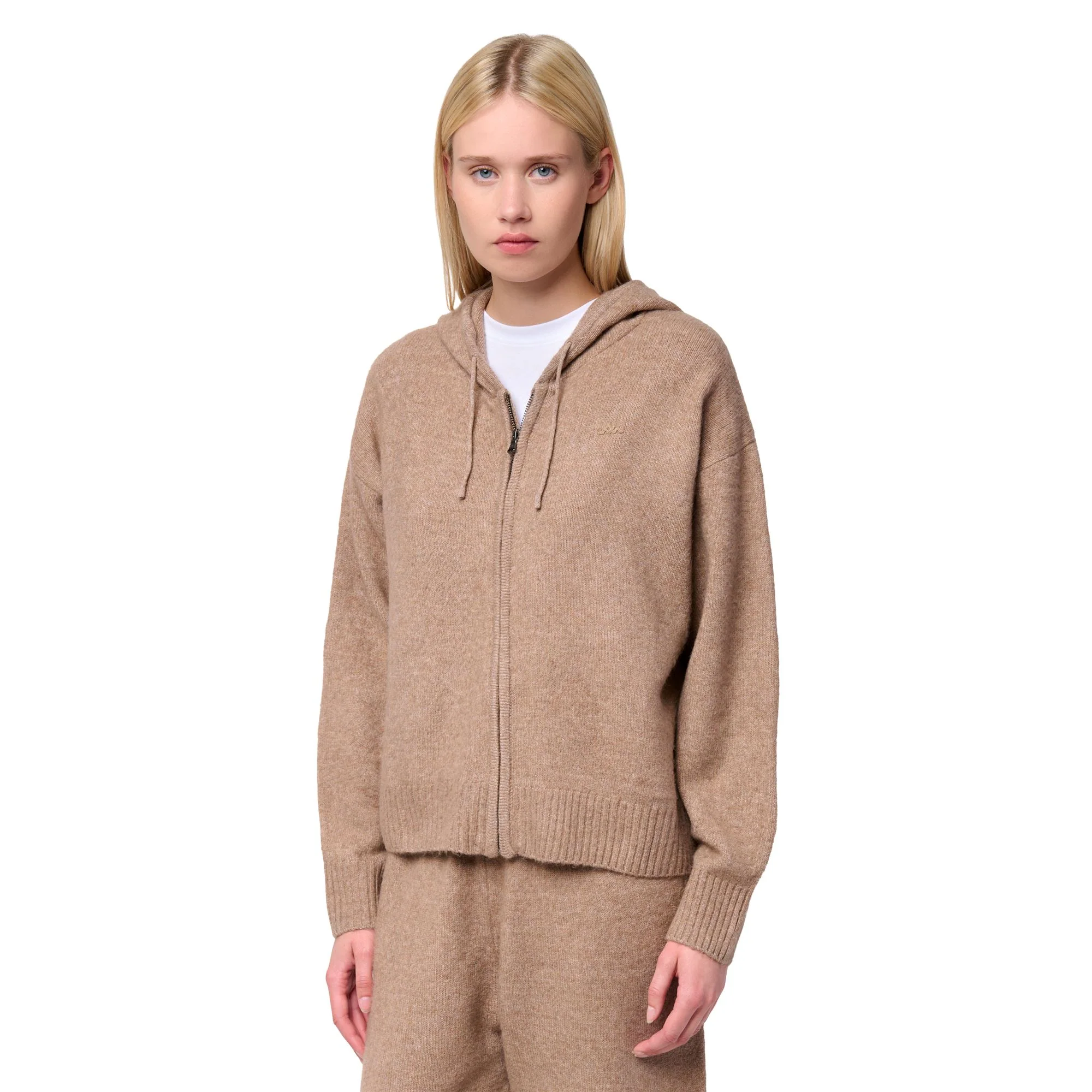 HENNA - KNITWEAR - Jacket - Woman - BEIGE DK