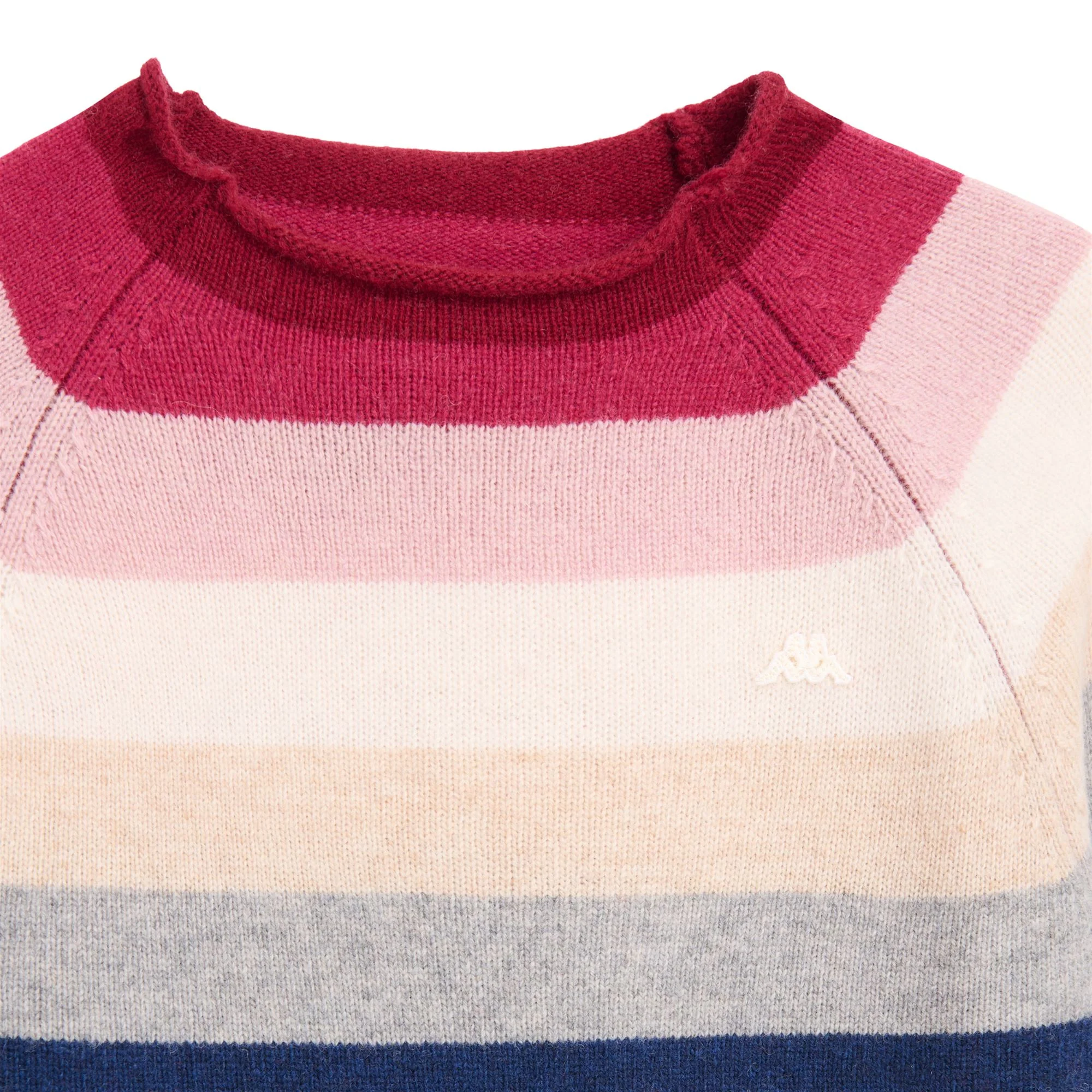HILARY - KNITWEAR - Pull Over - Woman - RED POMEGRANATE-RED DK-PINK ZEPHYR-WHITE NATURAL-BEIGE CLAY-GREY FROST-BLUE IRIS - Image 3