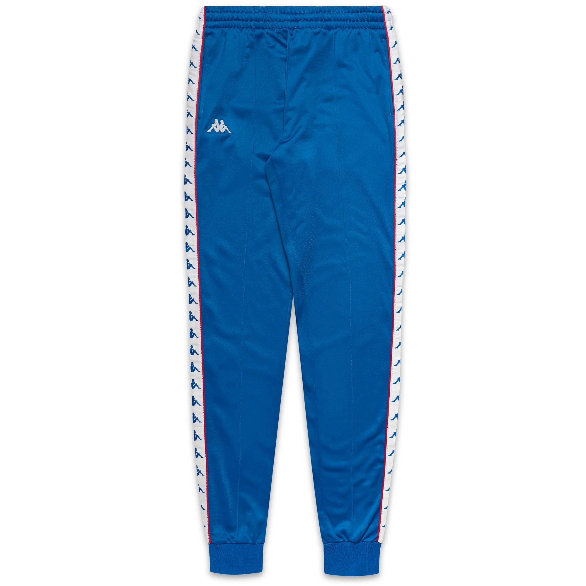 222 BANDA RASTORIA SLIM - Pants - Sport Trousers - Man - BLUE FRANCE-RED MD CORAL-WHITE