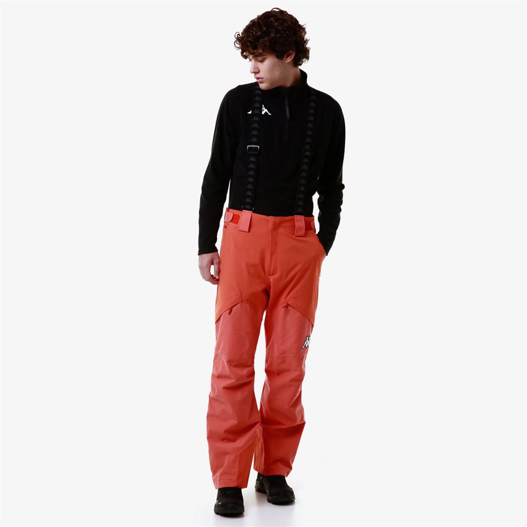 6CENTO 622FZW - Pants - Sport Trousers - Man - ORANGE SMUTTY-BLACK - Image 5