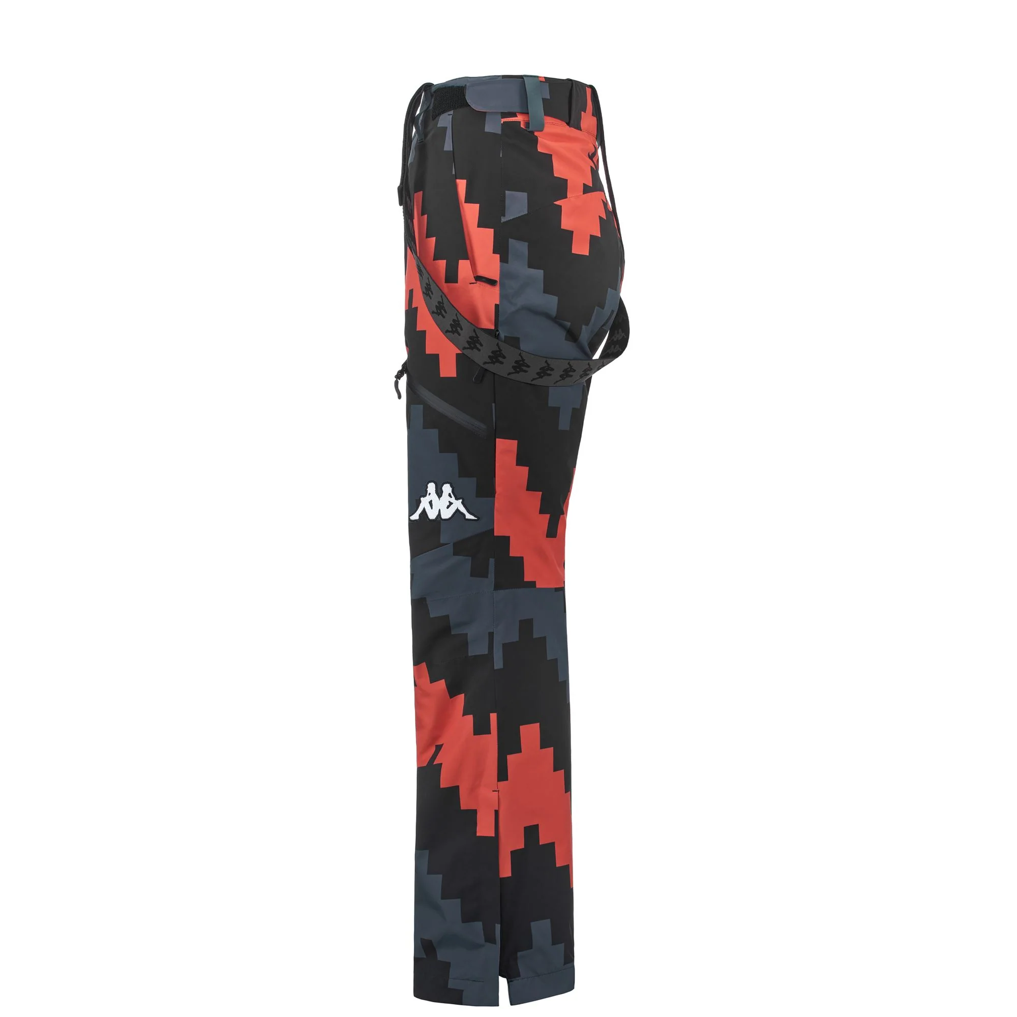 6CENTO 622PG - Pants - Sport Trousers - Man - GREY ASPHALT-BLACK-ORANGE DK GRAPHIC - Image 2