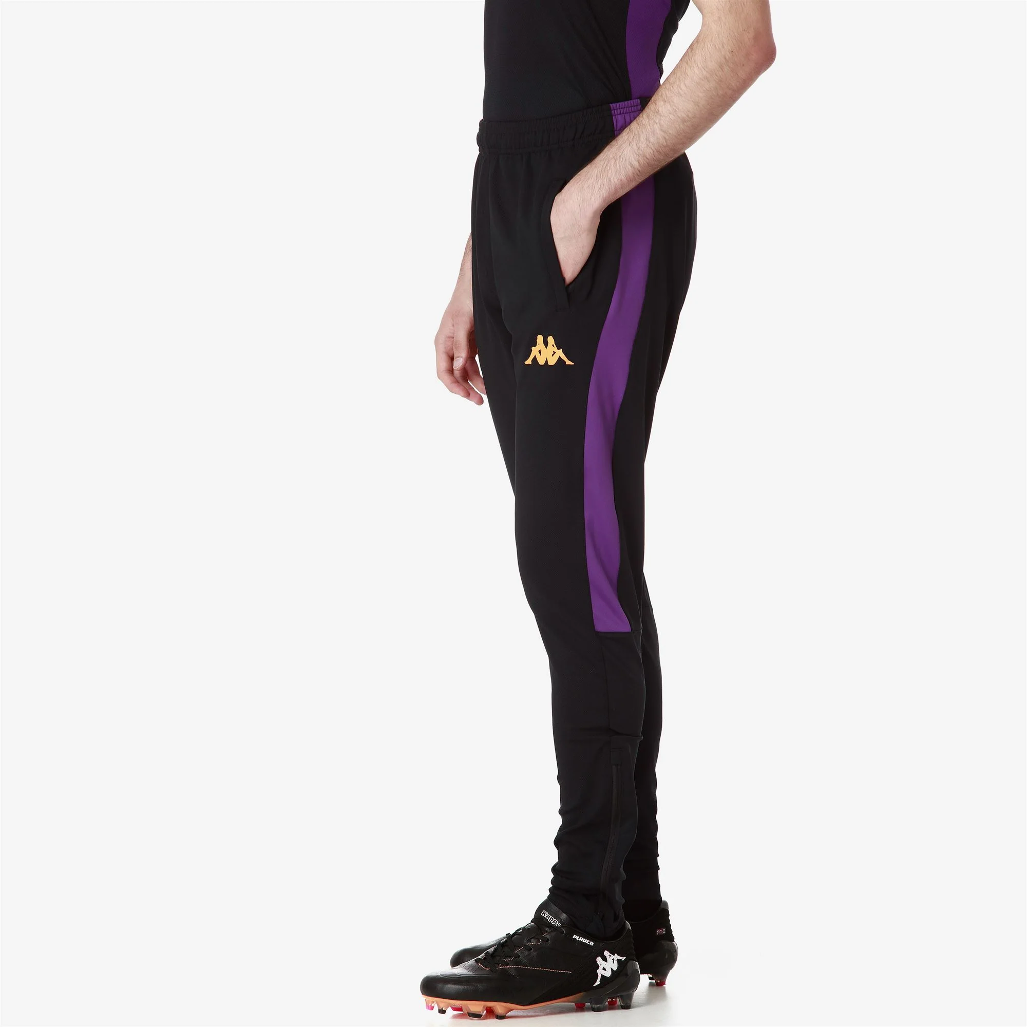 ABUNSZIP PRO 8 FIORENTINA - Pants - Sport Trousers - Man - BLACK-VIOLET INDIGO - Image 5