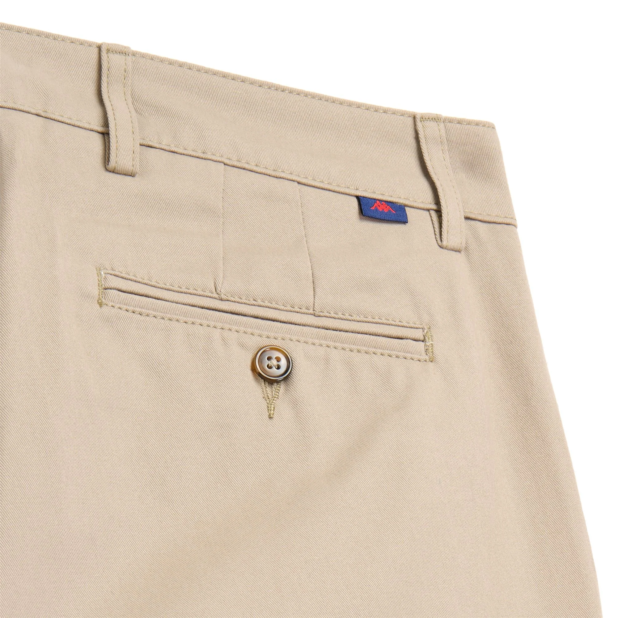WINGI PEACHED GABARDINE - Pants - CHINO - Man - BROWN LT  WALNUT - Image 3